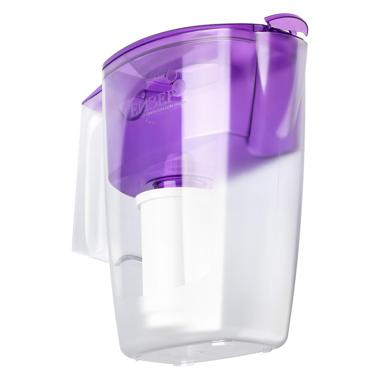 Фильтр для очистки воды Гейзер Мини 62046 сиреневый