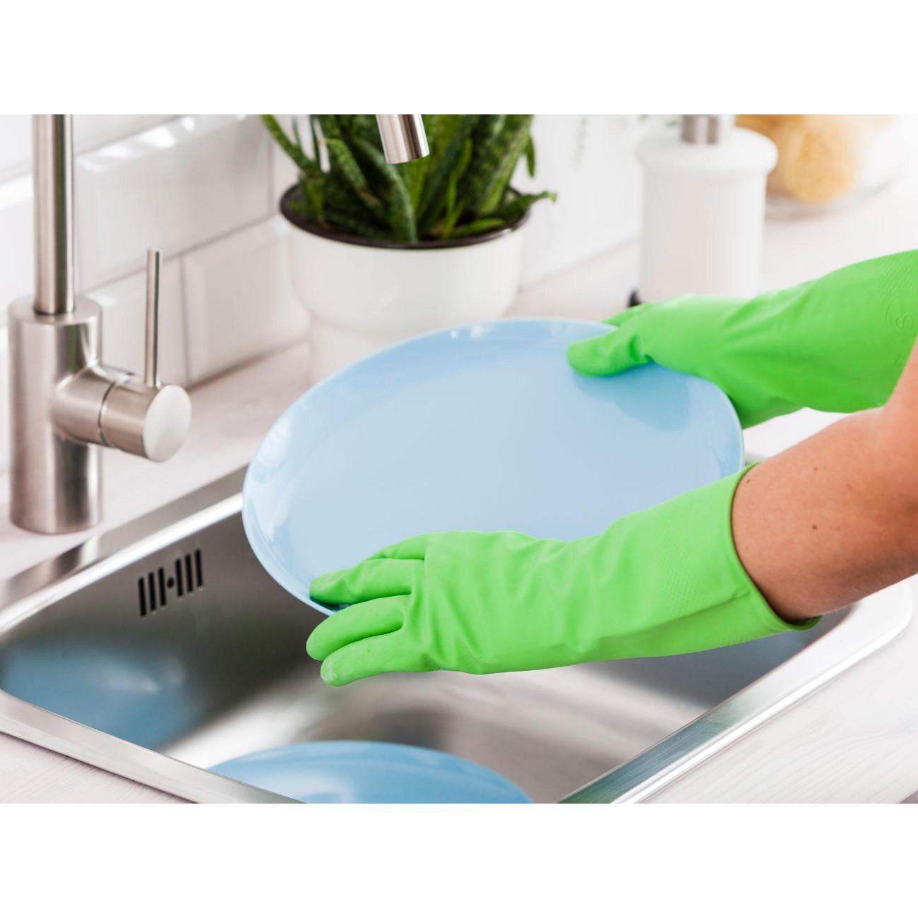 Перчатки York 092140 L зеленые