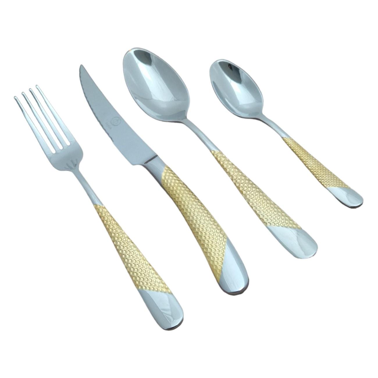 Набор столовых приборов Farfolle Алмада TD-2406/G