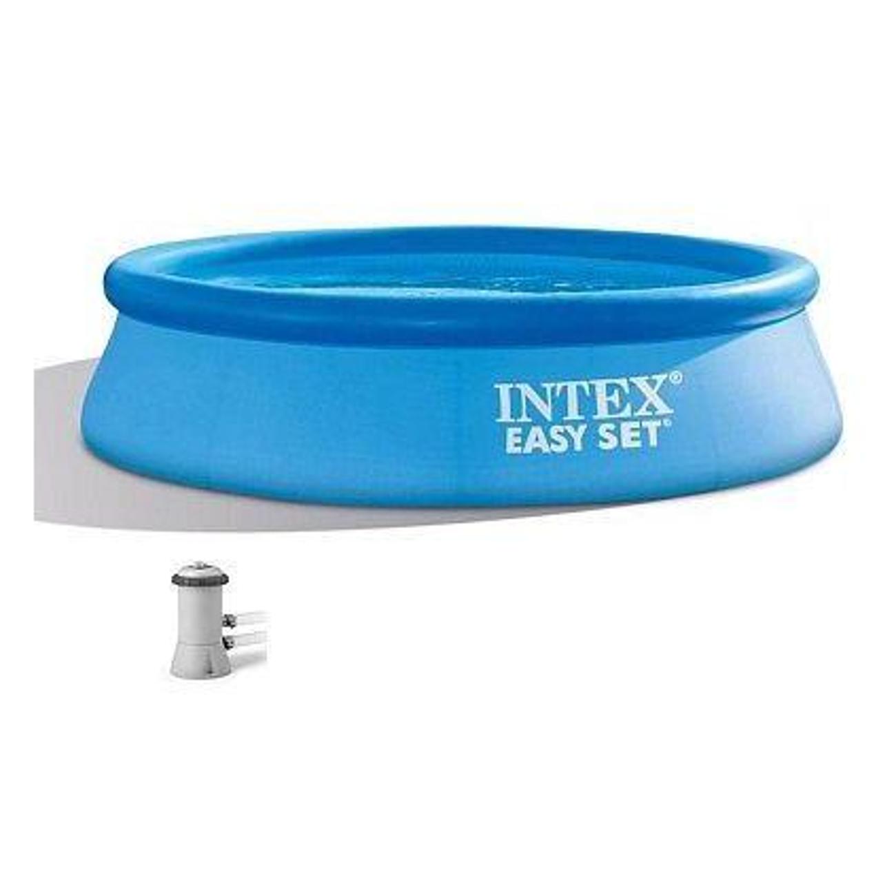Бассейн надувной Intex 28122 синий