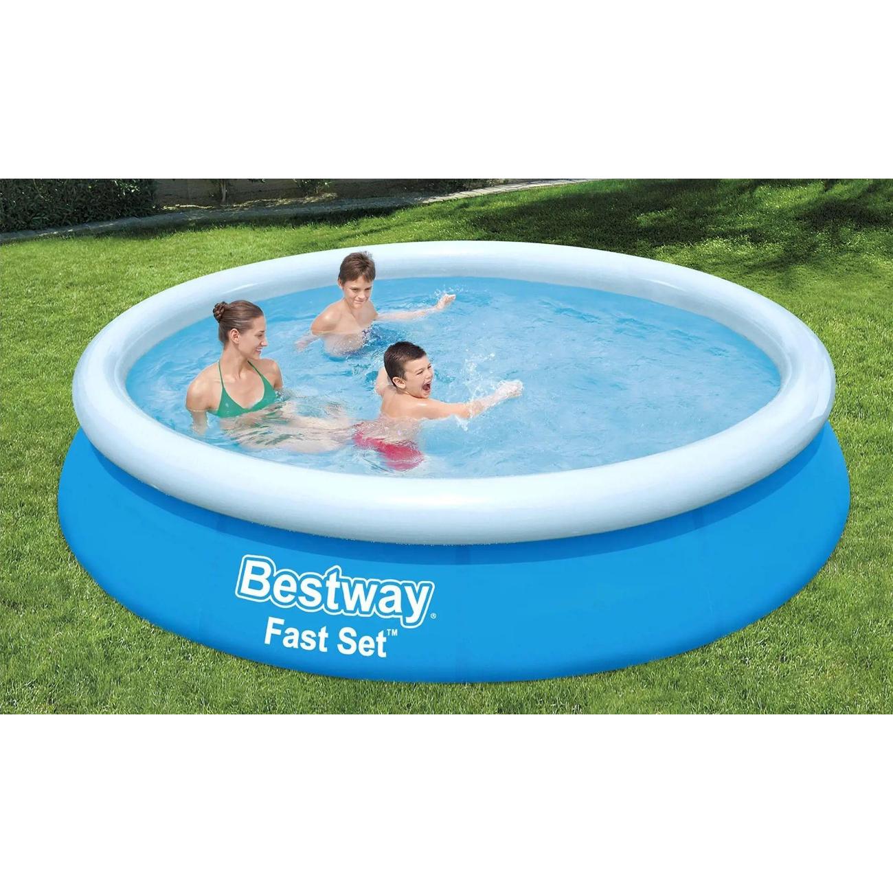 Бассейн надувной Bestway 57274 синий