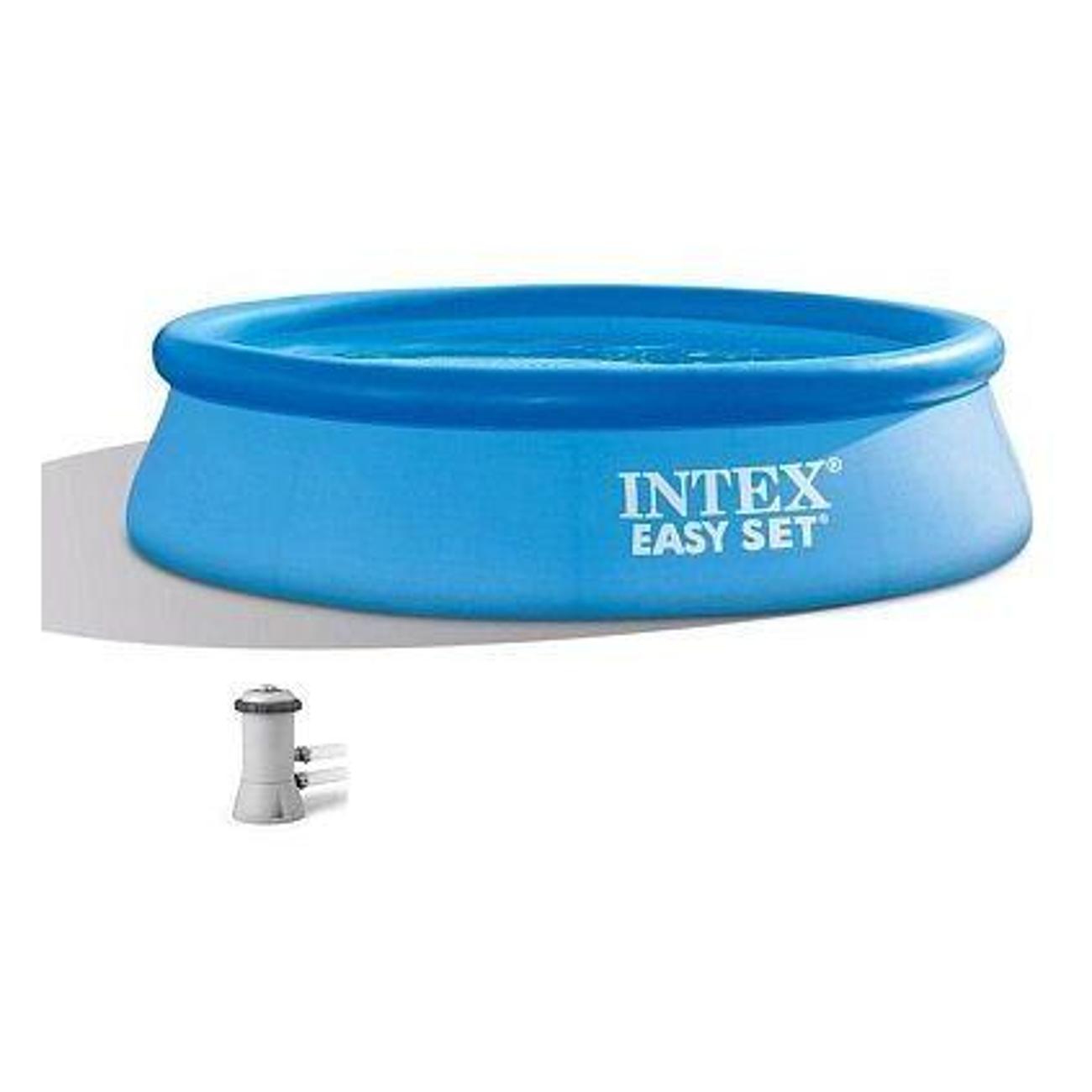 Бассейн надувной Intex 28132 синий