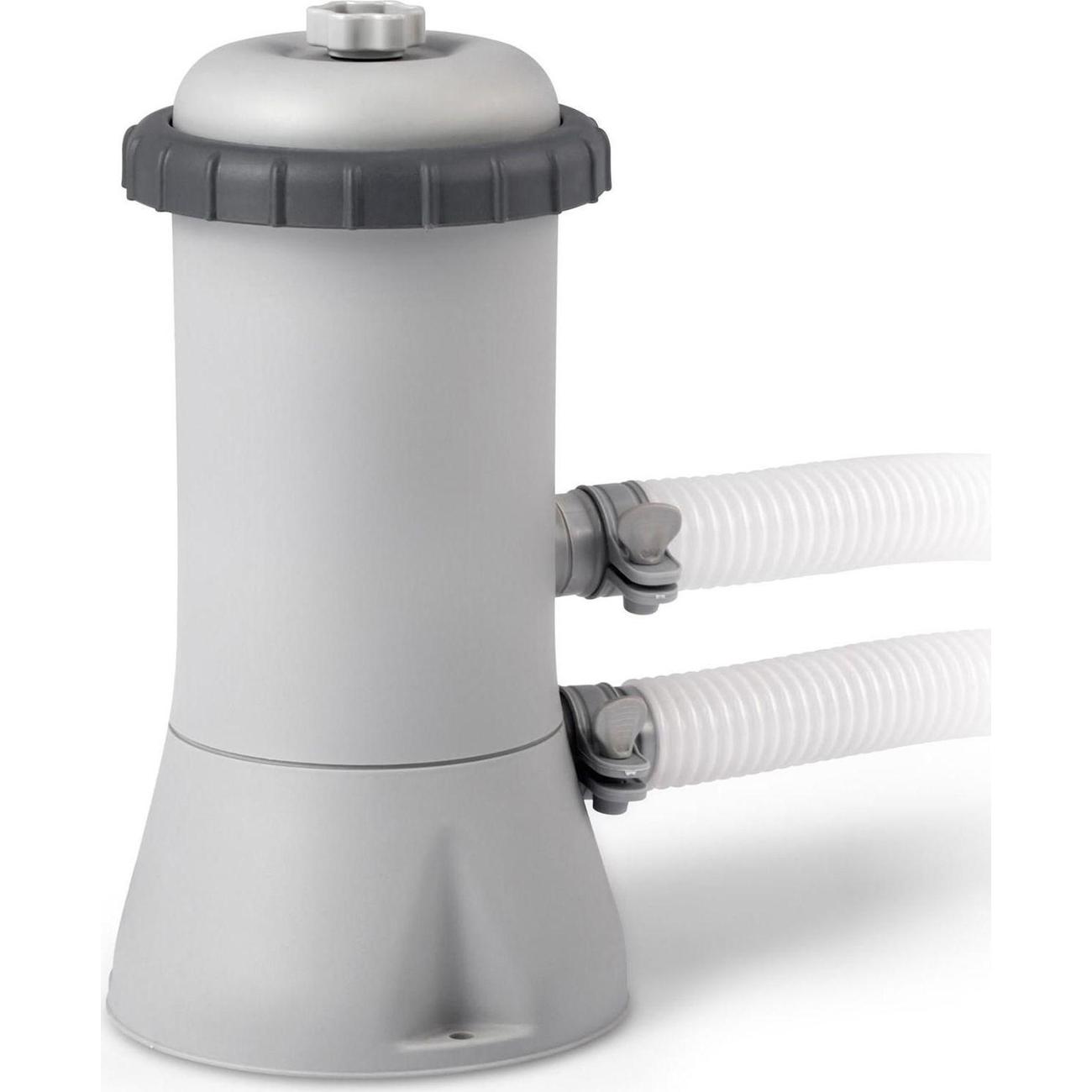 Бассейн надувной Intex 26716 серый