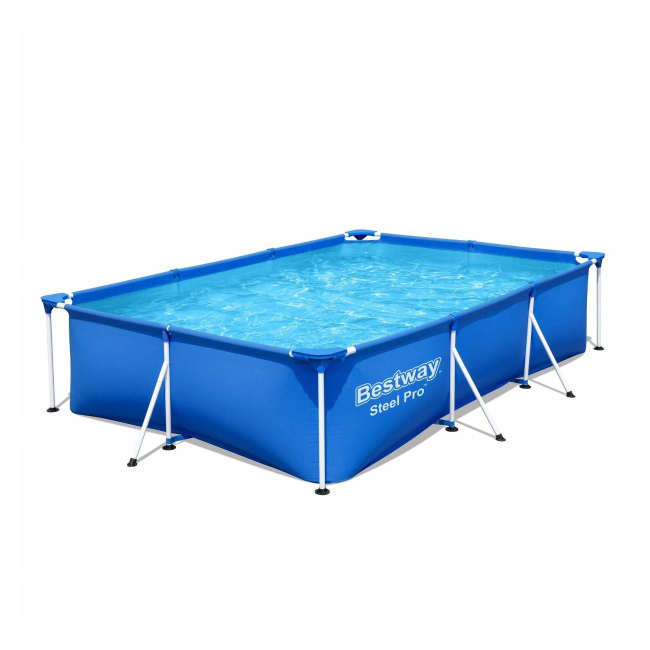 Бассейн каркасный Bestway 56404 синий фото