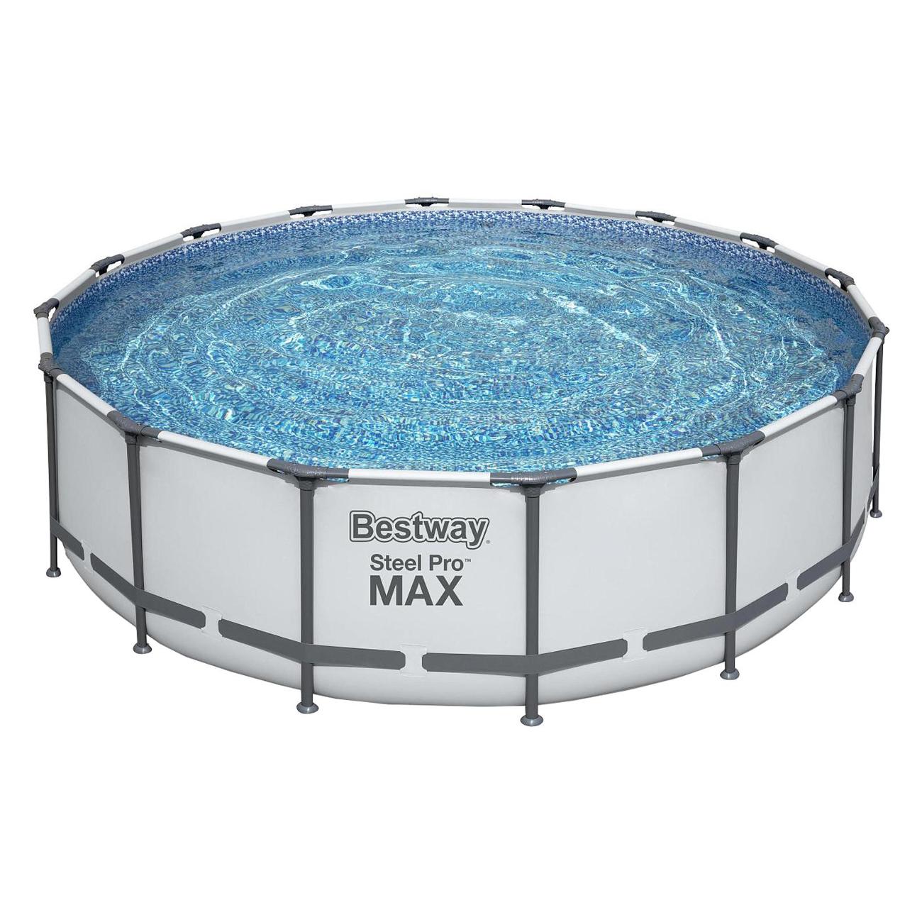 Бассейн надувной Bestway 5612Z серый