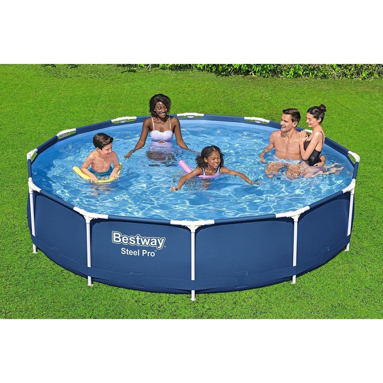 Бассейн надувной Bestway 56706 синий