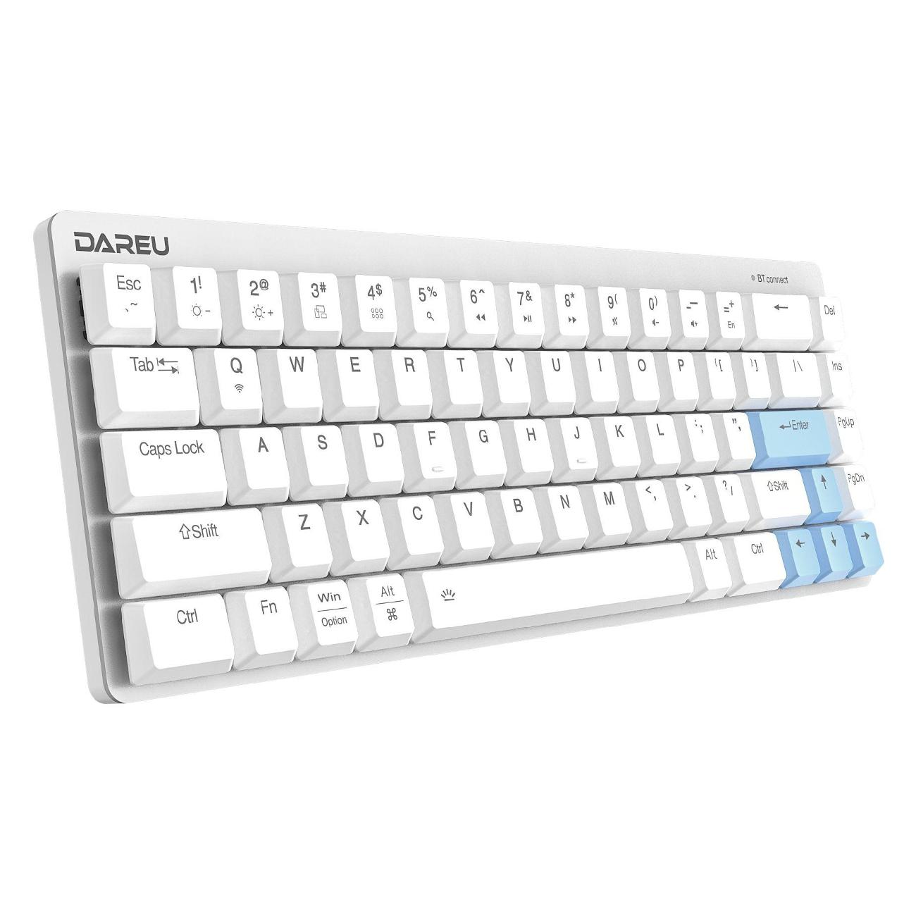 Игровая клавиатура Dareu EK868 White-Blue Brown sw (русская раскладка)