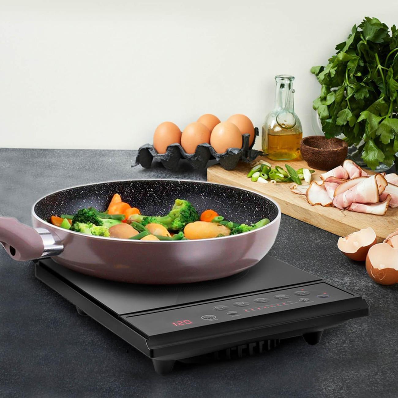 Настольная индукционная плита Kitfort КТ-114