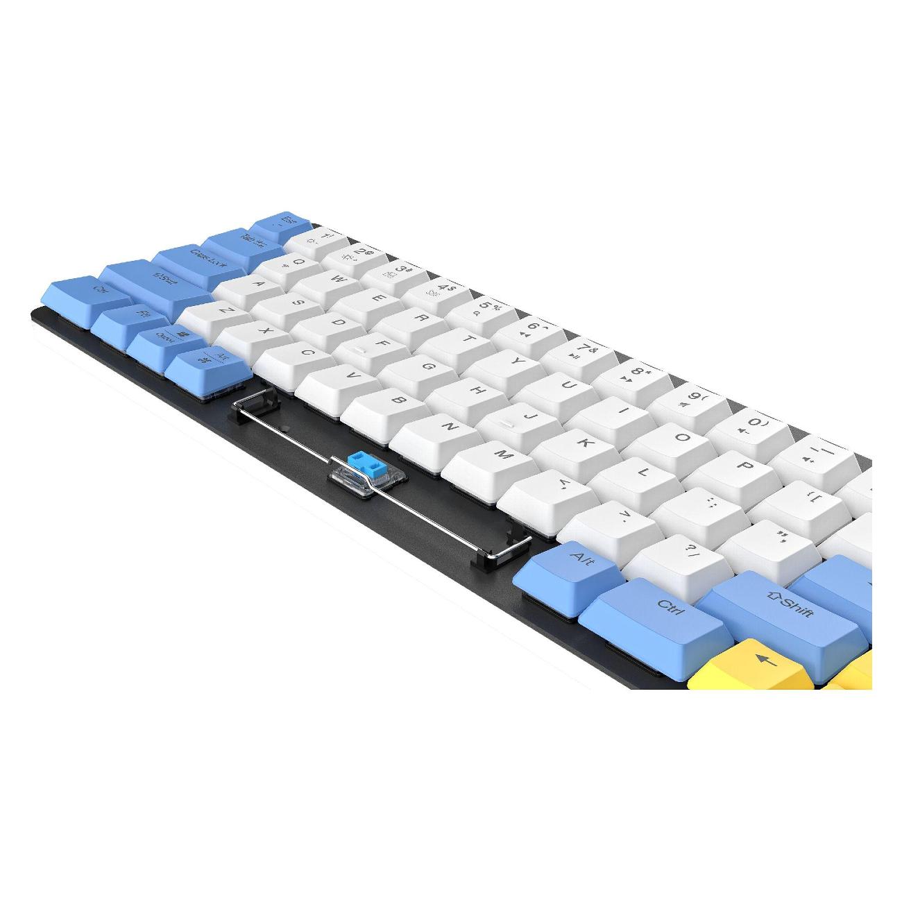 Игровая клавиатура Dareu EK868 White-Blue-Yellow Brown Sw (русская раскладка)
