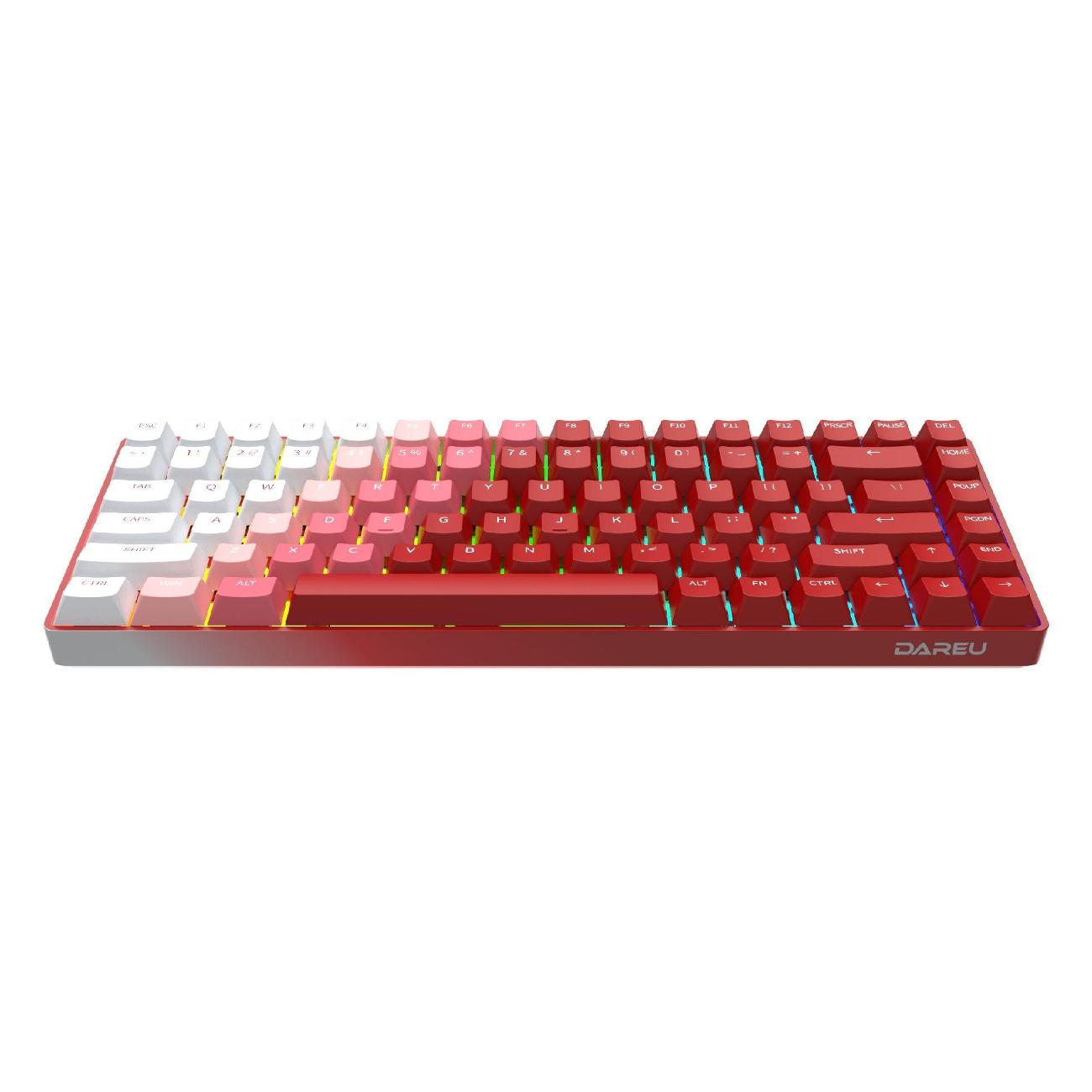 Игровая клавиатура Dareu A84 Flame Red (русская раскладка)