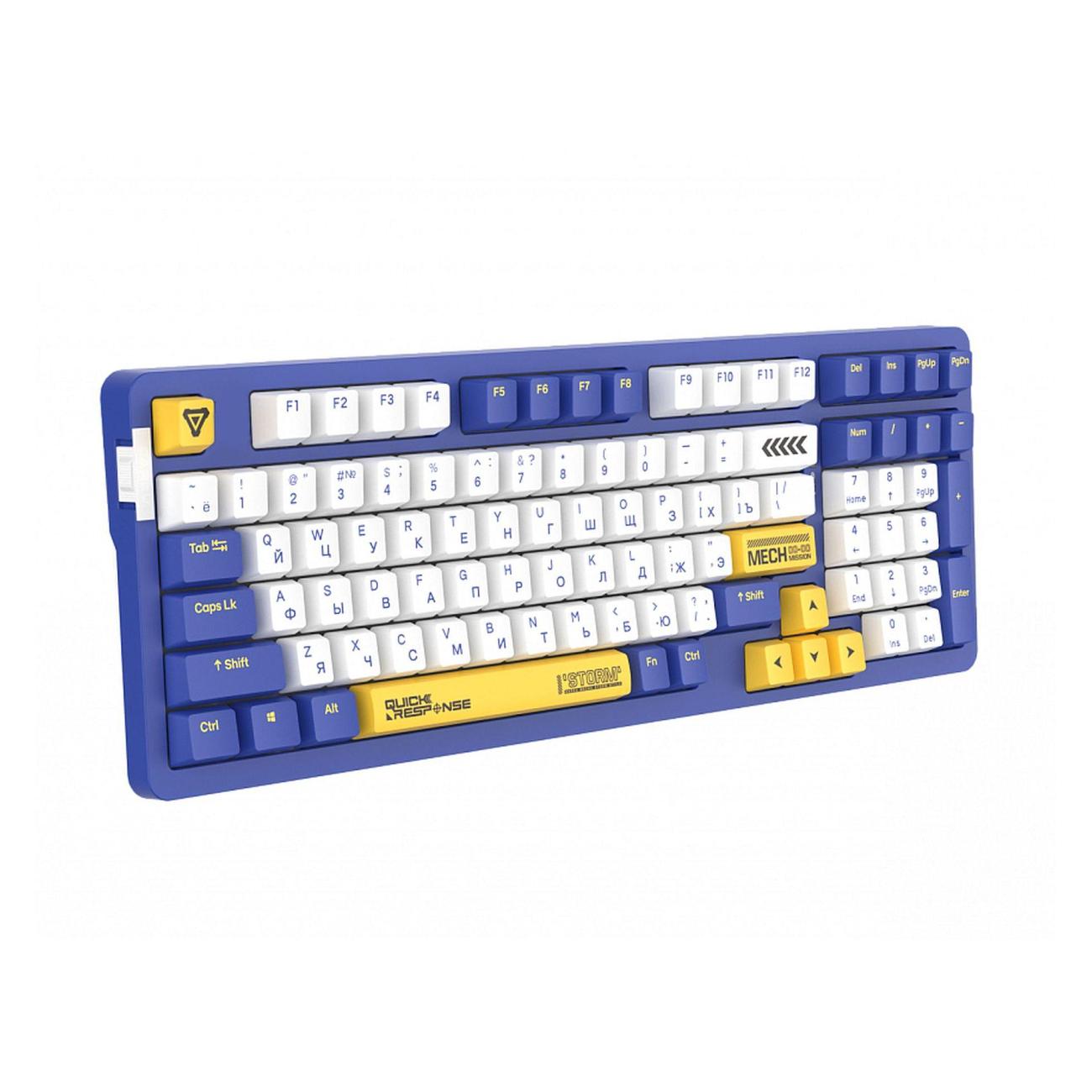 Игровая клавиатура проводная Dareu A98 Mecha-Blue (русская раскладка)