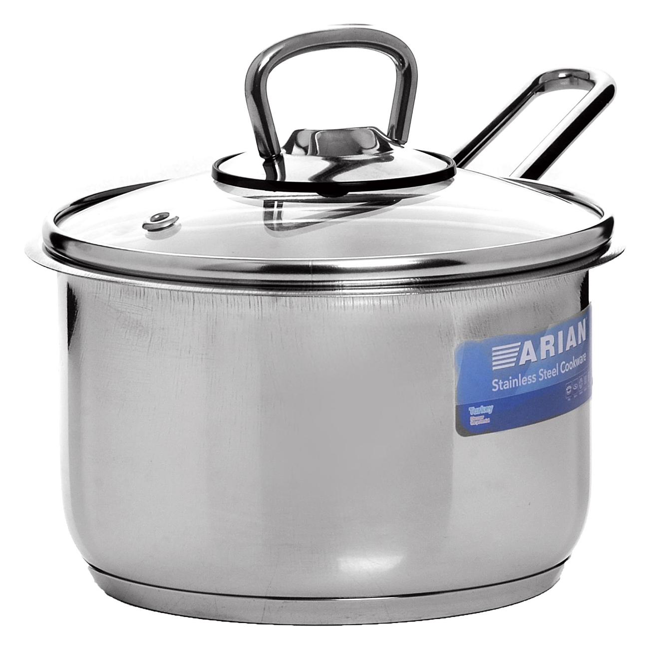 Ковш Arian 80488 2 л металлик