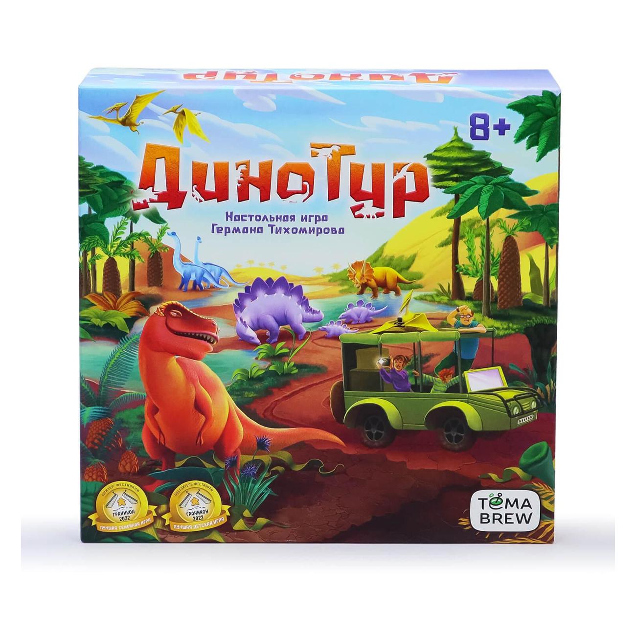 Настольная игра ND Play Динотур фото