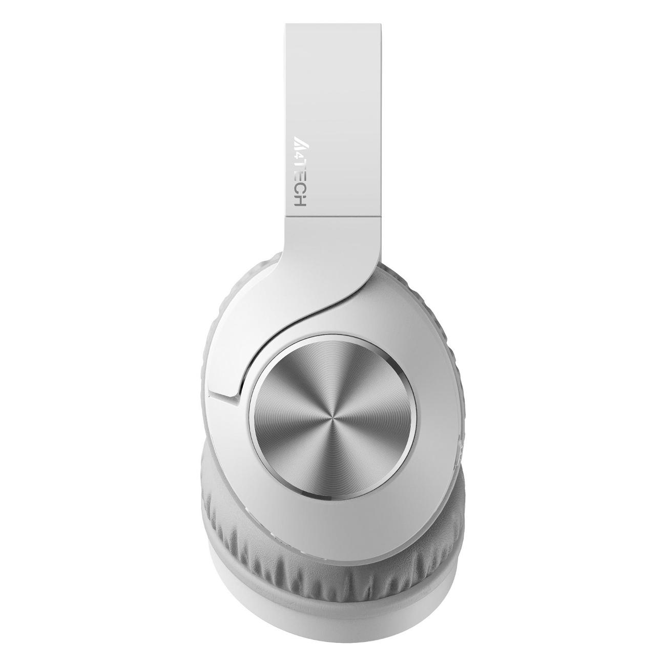 Наушники полноразмерные Bluetooth A4Tech BH300 белый