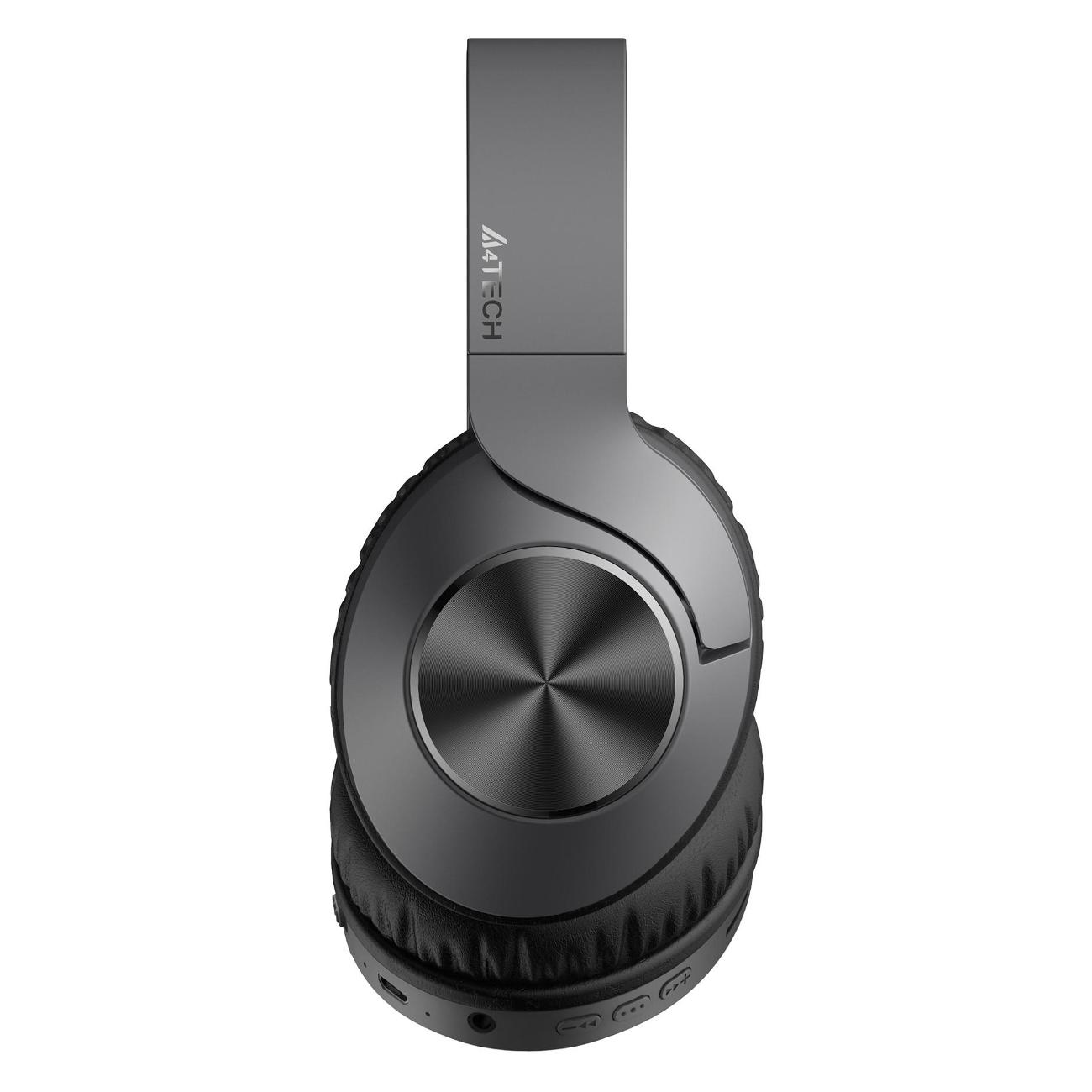 Наушники полноразмерные Bluetooth A4Tech BH300 черный