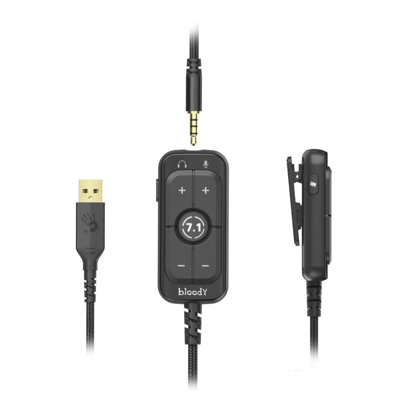 Игровые наушники A4Tech Bloody M590I SPORTS нави темно-синий