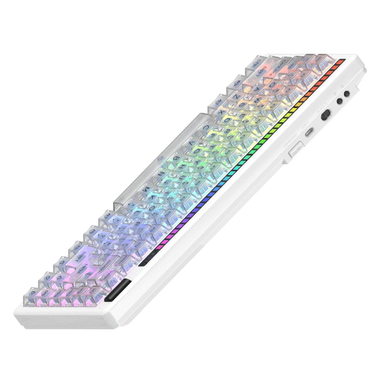 Игровая клавиатура Dareu A84 Pro White (русская раскладка)