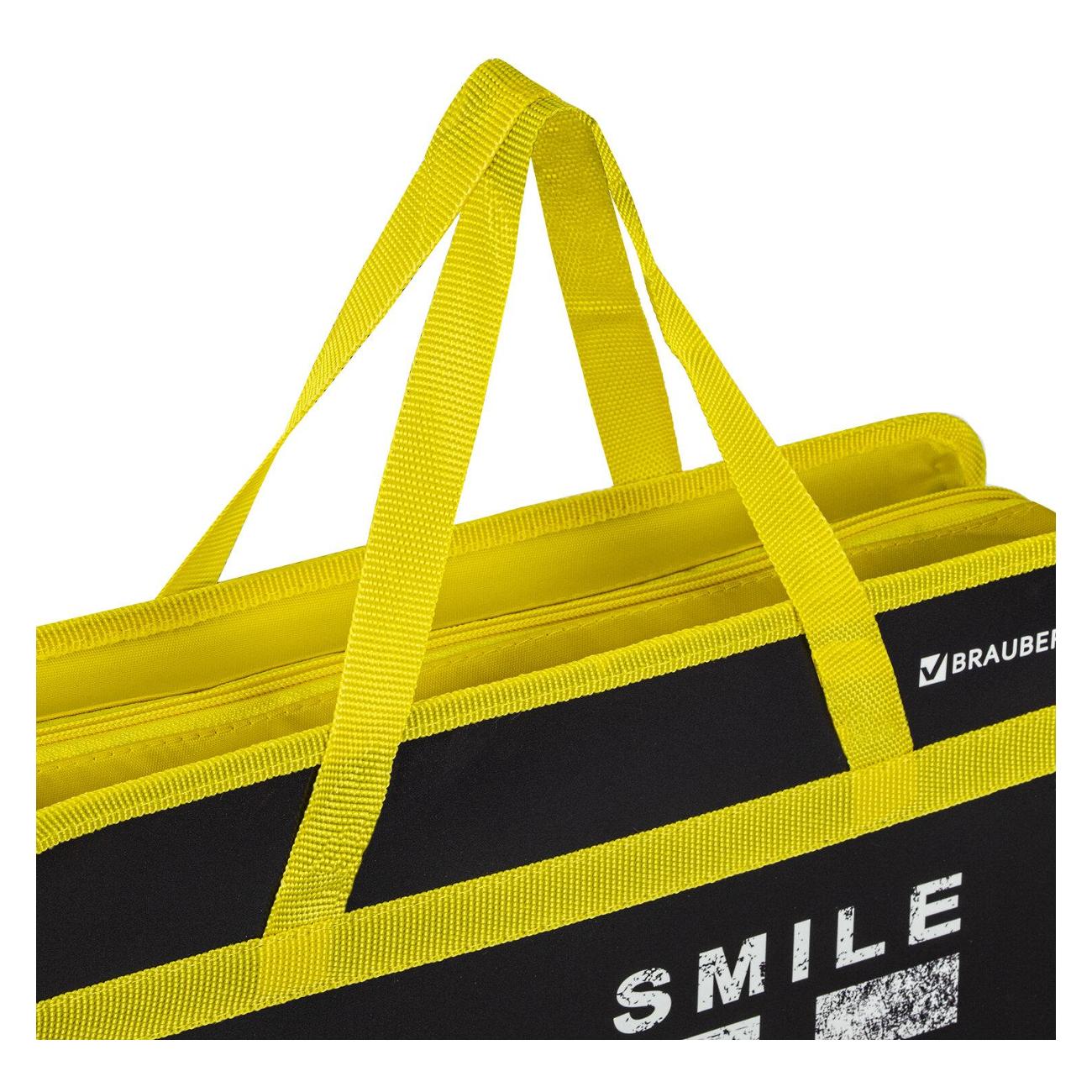 Папка Brauberg А4 на молнии с ручками 271465