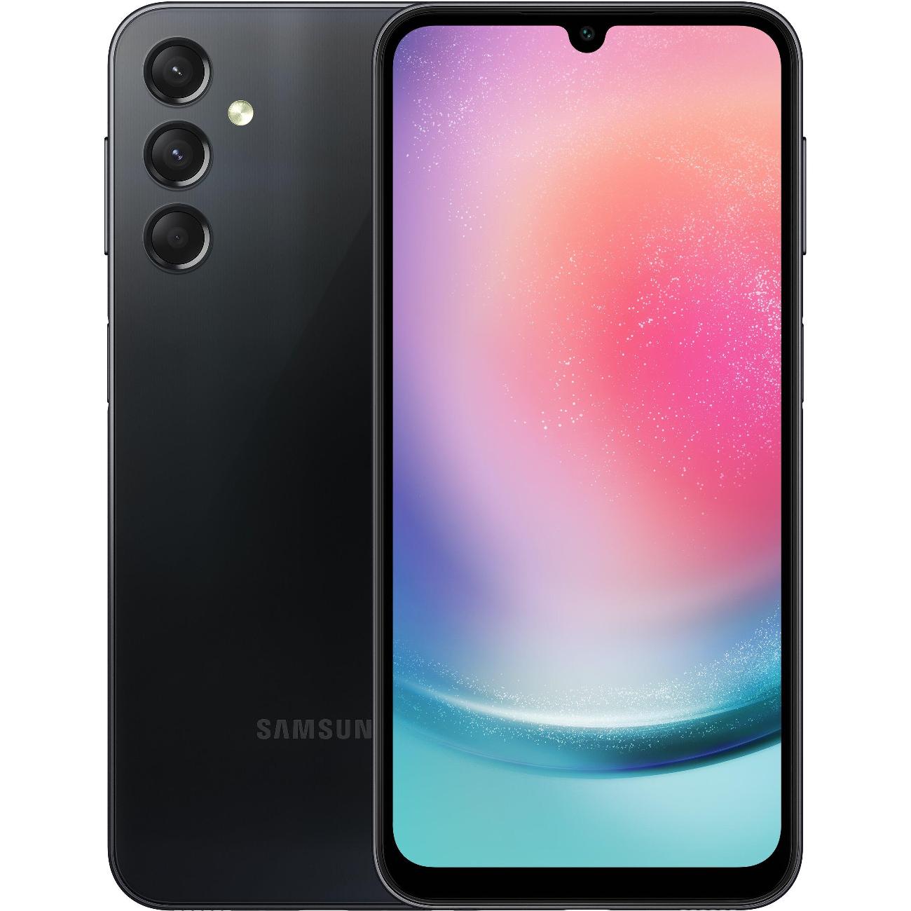 Смартфон Samsung Galaxy A24 6/128Gb черный фото