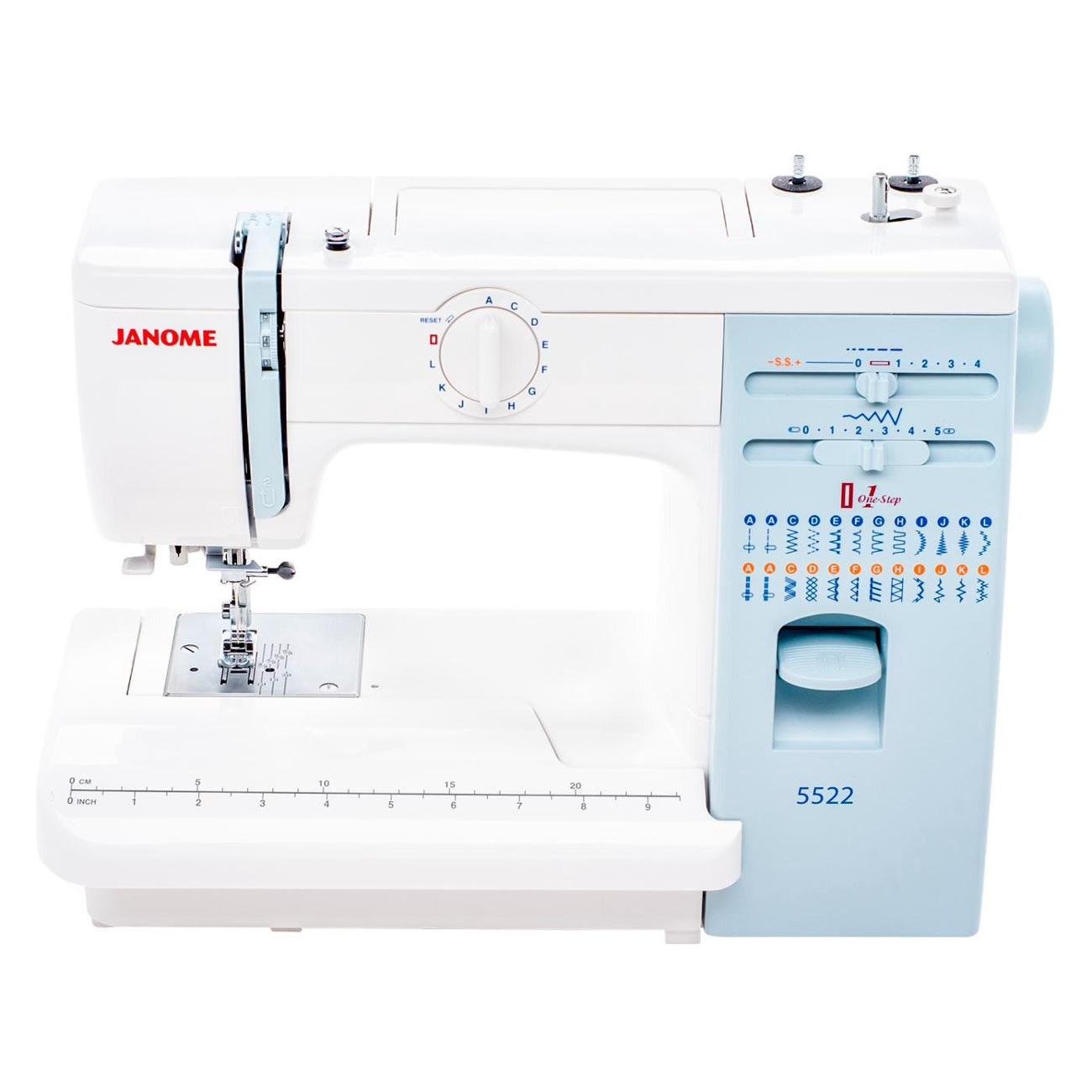 Швейная машина Janome 5522 белая