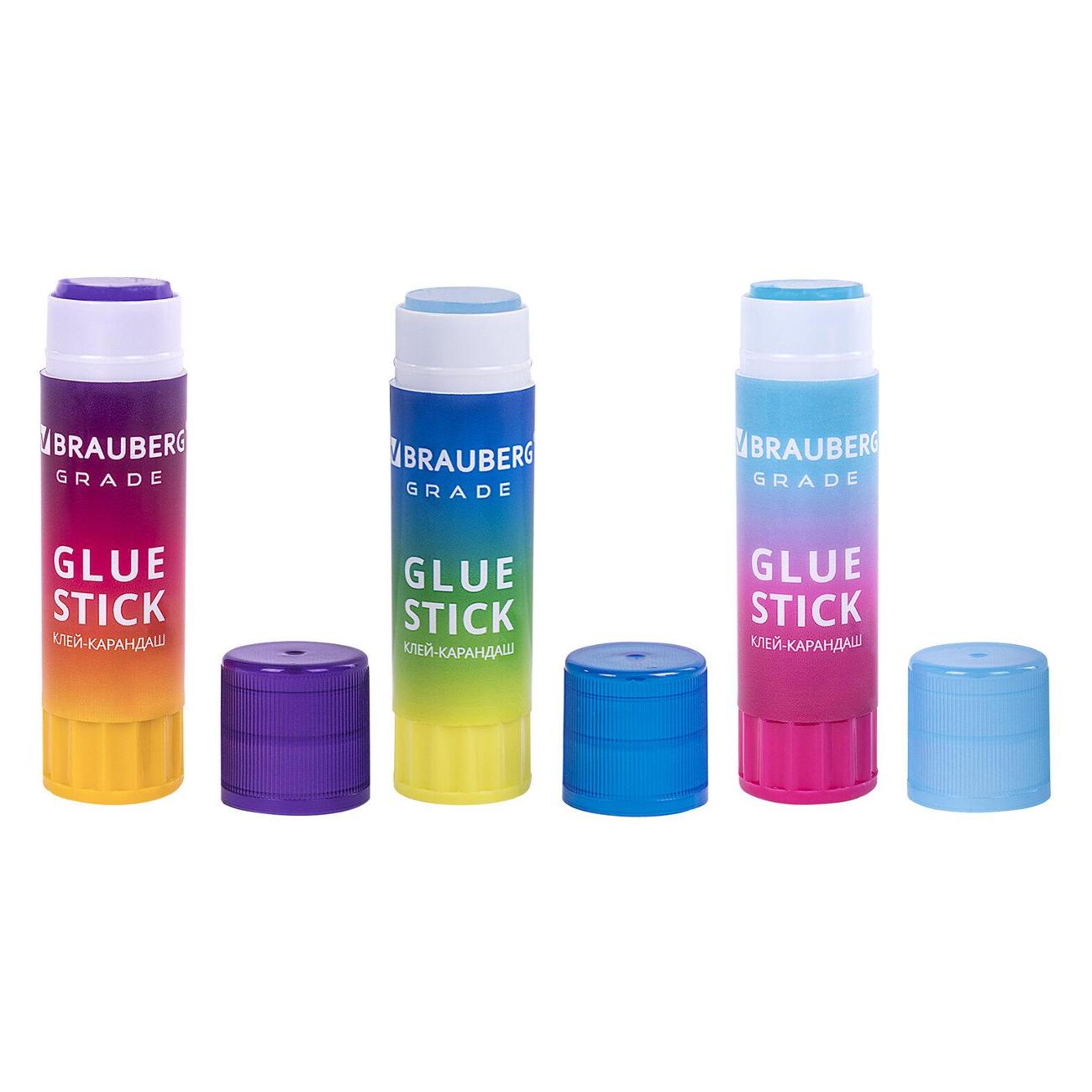 Клей Brauberg GRADE 3шт 271248