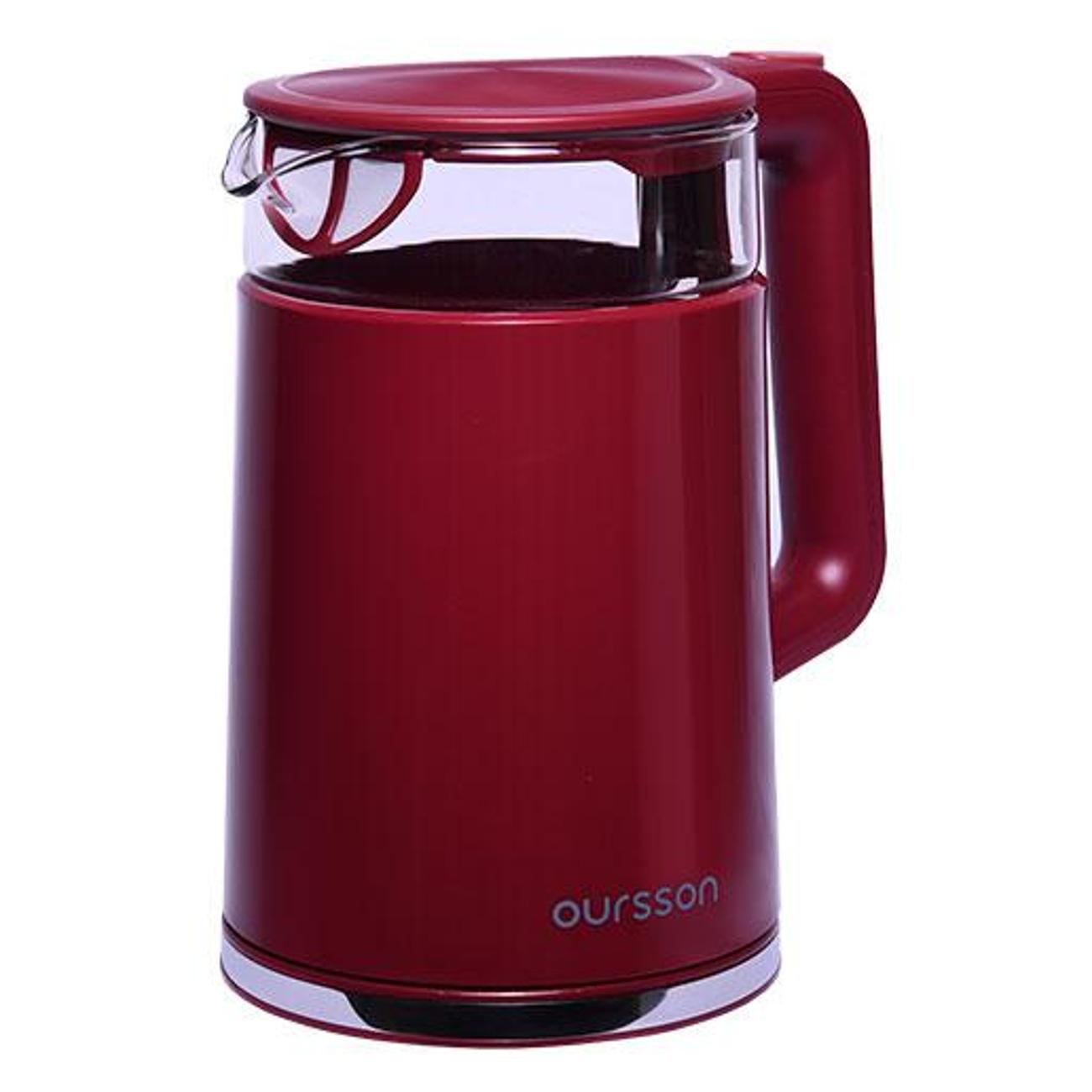 Электрочайник Oursson EK1732W/DC красный