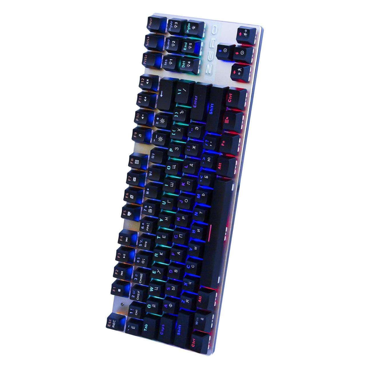 Игровая клавиатура Metoo Zero X76 Black/красный