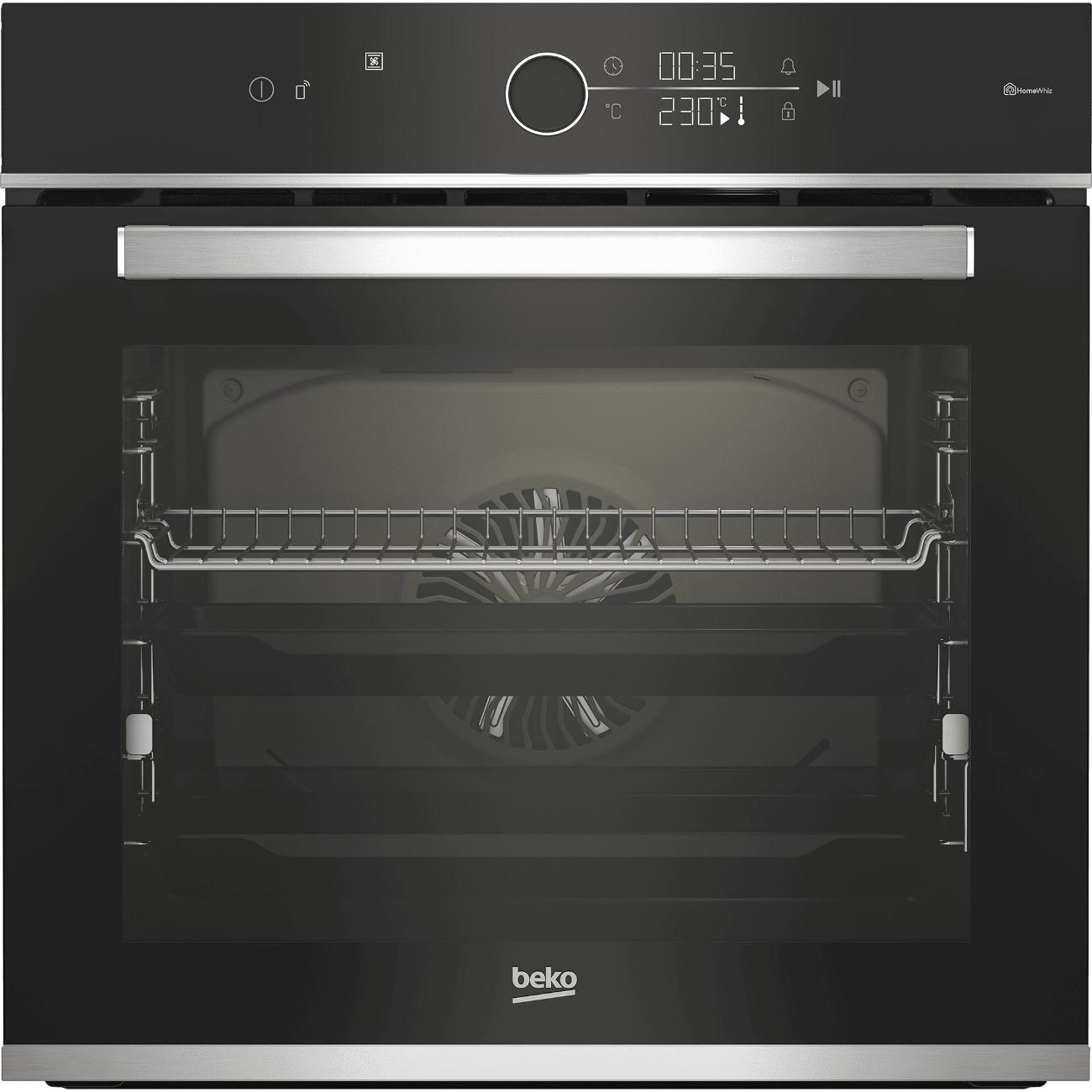 Электрический духовой шкаф Beko BBIM13400XMSW черный фото