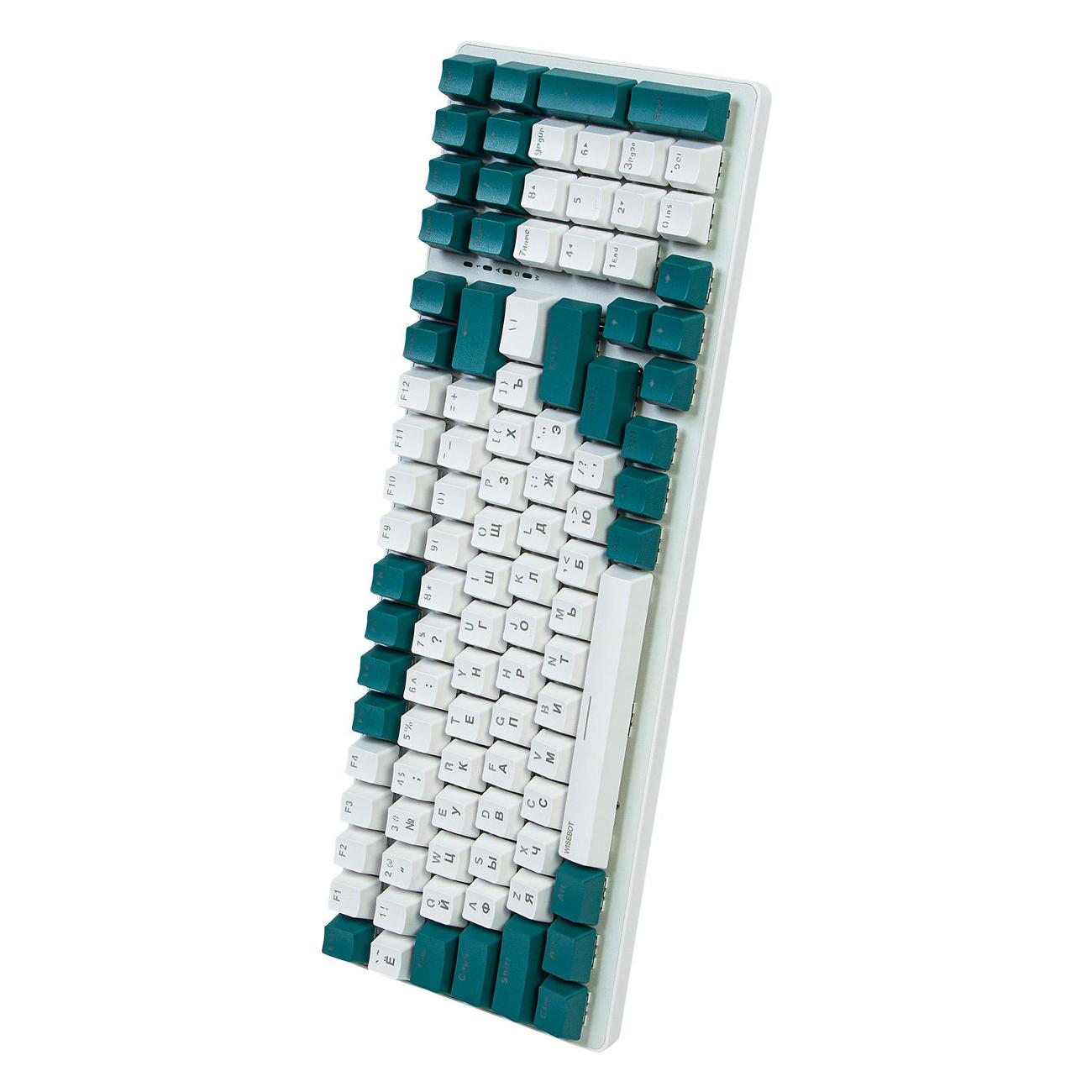 Игровая клавиатура Free Wolf K3 White/Green blue switch