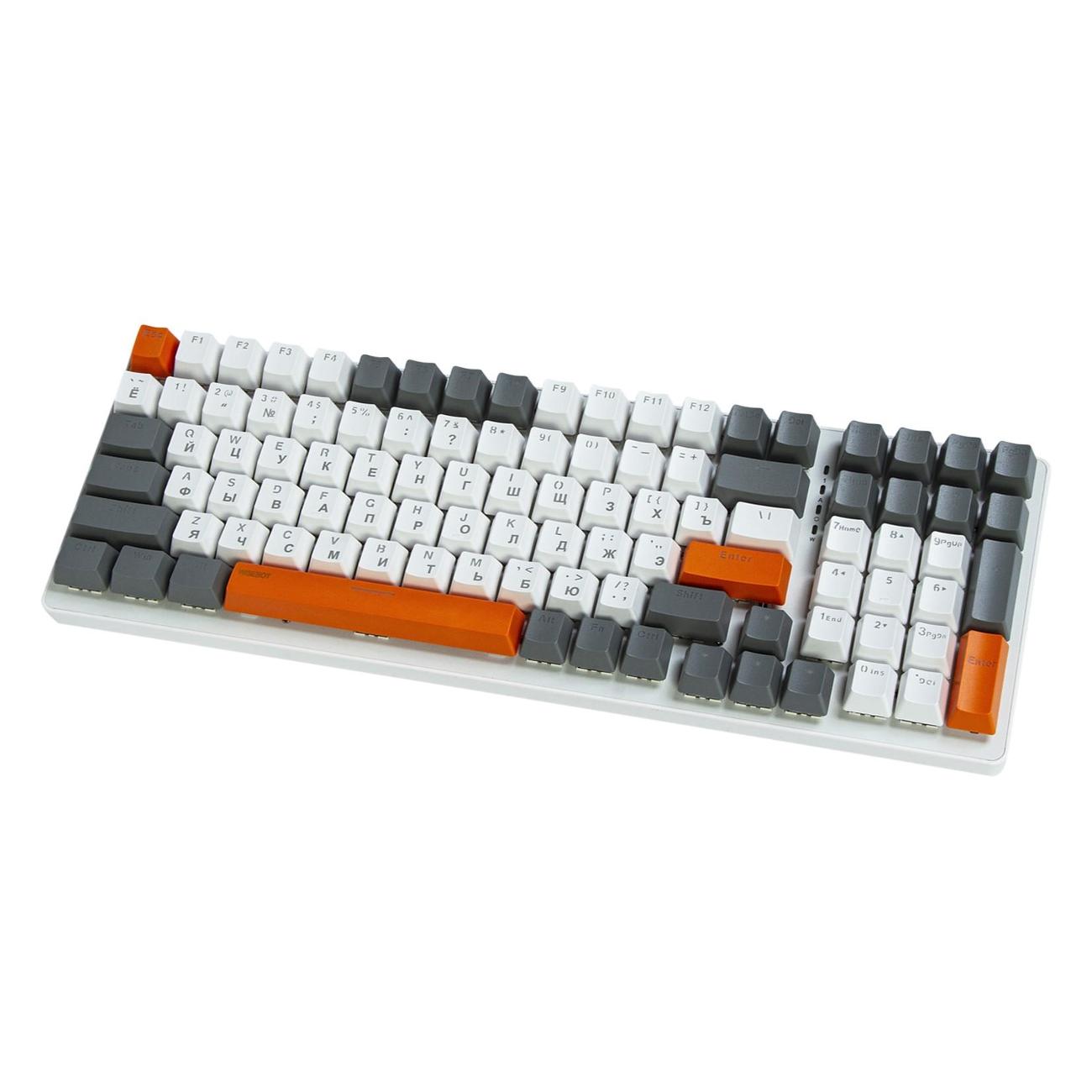 Игровая клавиатура Free Wolf K3 White/Orange blue switch