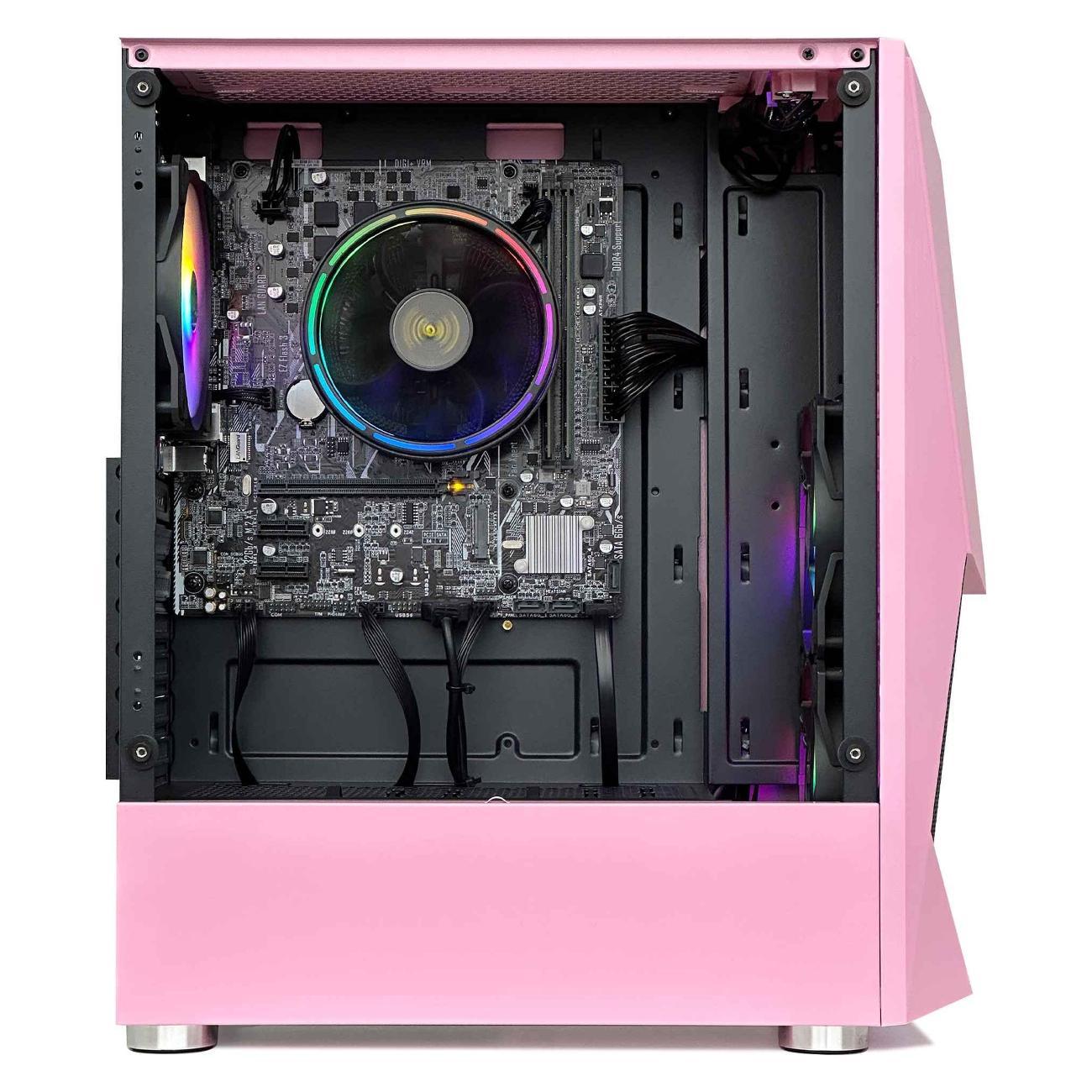 Системный блок Robotcomp Аллигатор Pink V3 Plus Power