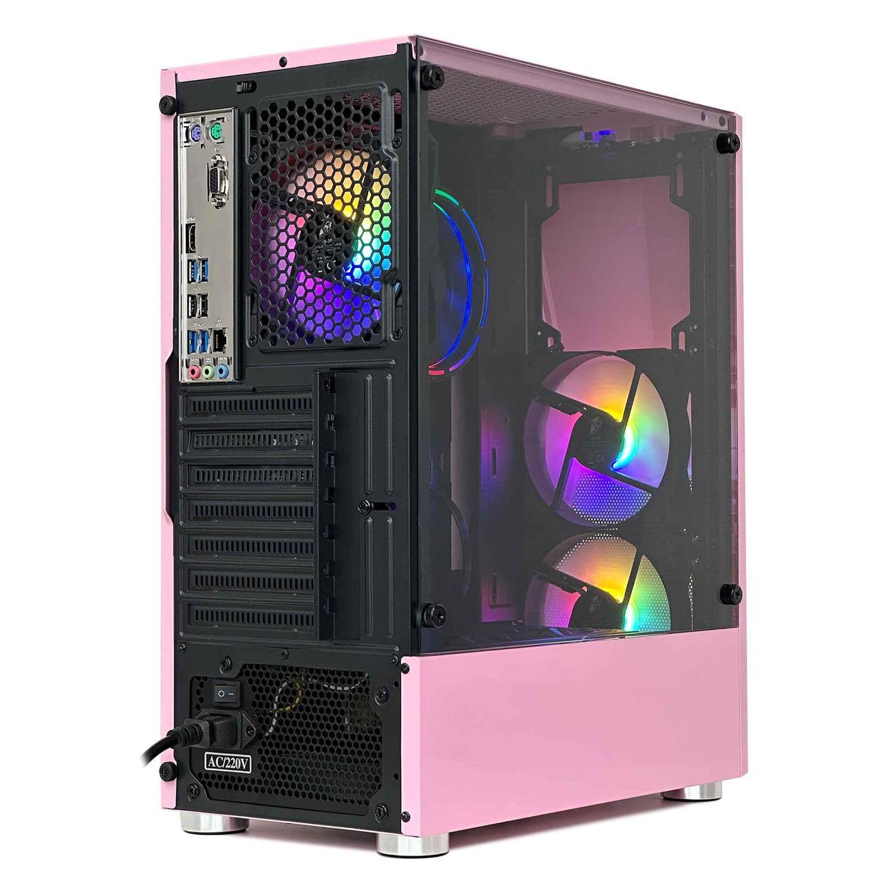 Системный блок Robotcomp Аллигатор Pink V3 Plus Power