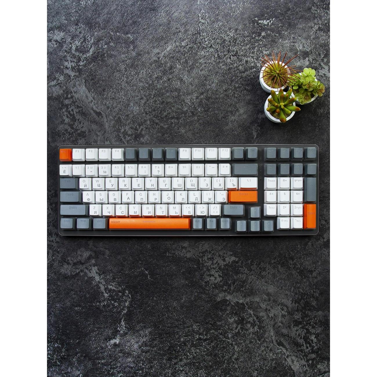 Игровая клавиатура Free Wolf K3 Black red switch