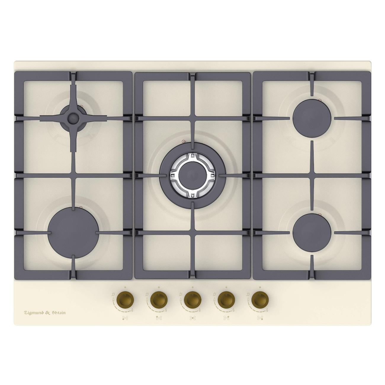 Встраиваемая газовая панель независимая Zigmund & Shtain G 16.7 X