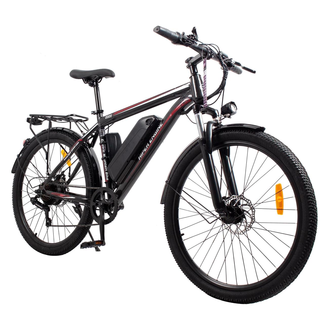 Электрический велосипед HIPER HE-MTB-S1 графитовый