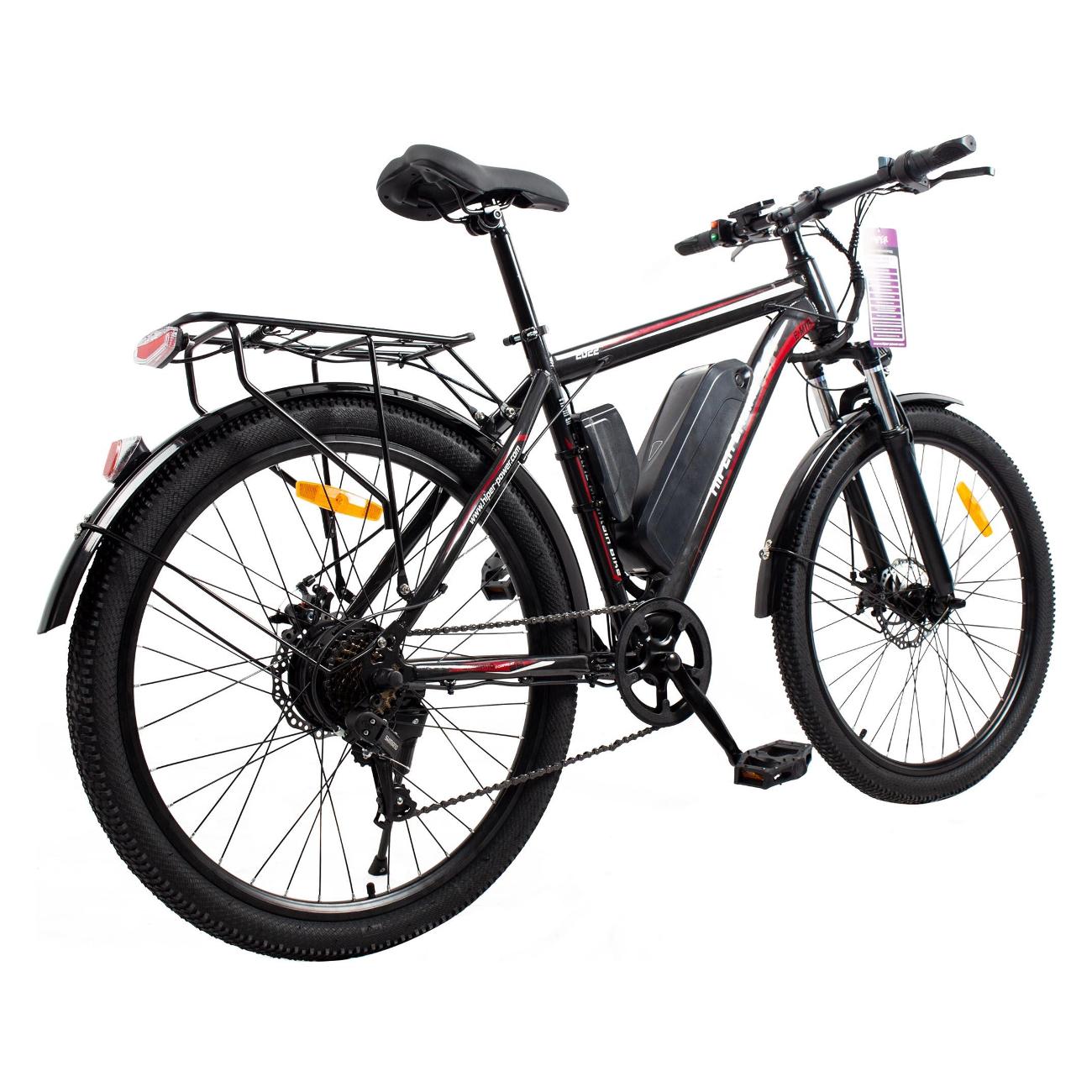 Электрический велосипед HIPER HE-MTB-S1 графитовый