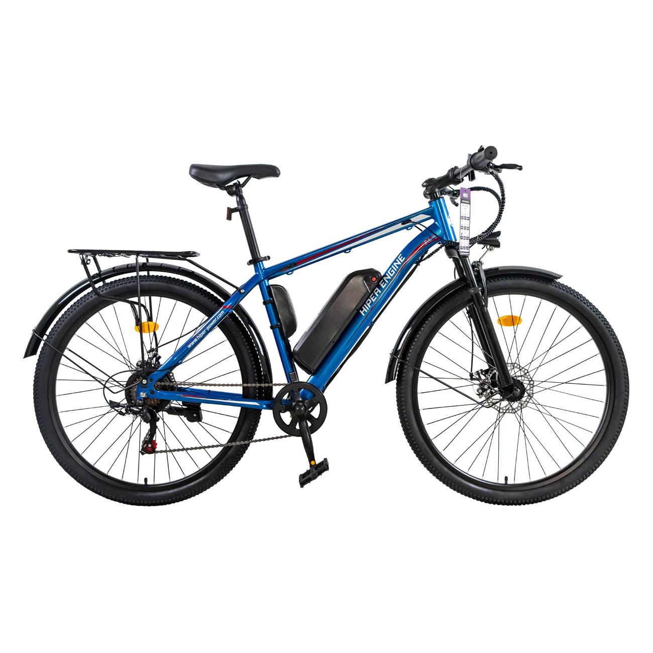 Электрический велосипед HIPER HE-MTB-S1 полночный синий