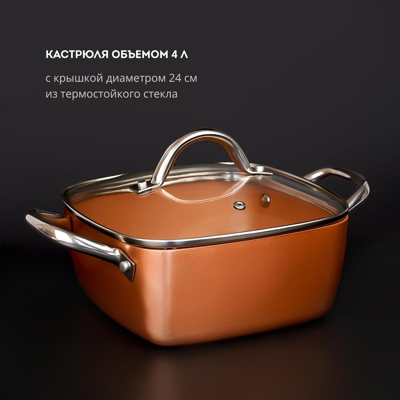 Набор кастрюль Galaxy LINE GL9514