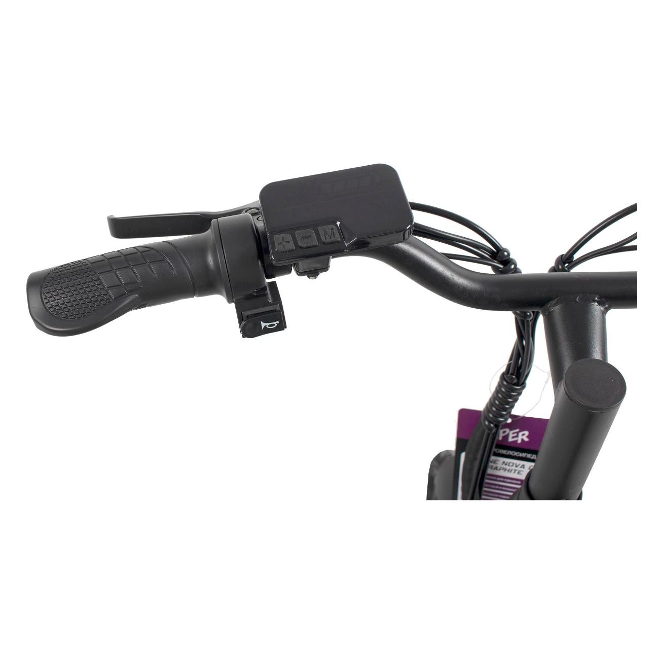 Электрический велосипед HIPER HE-ND01 графитовый