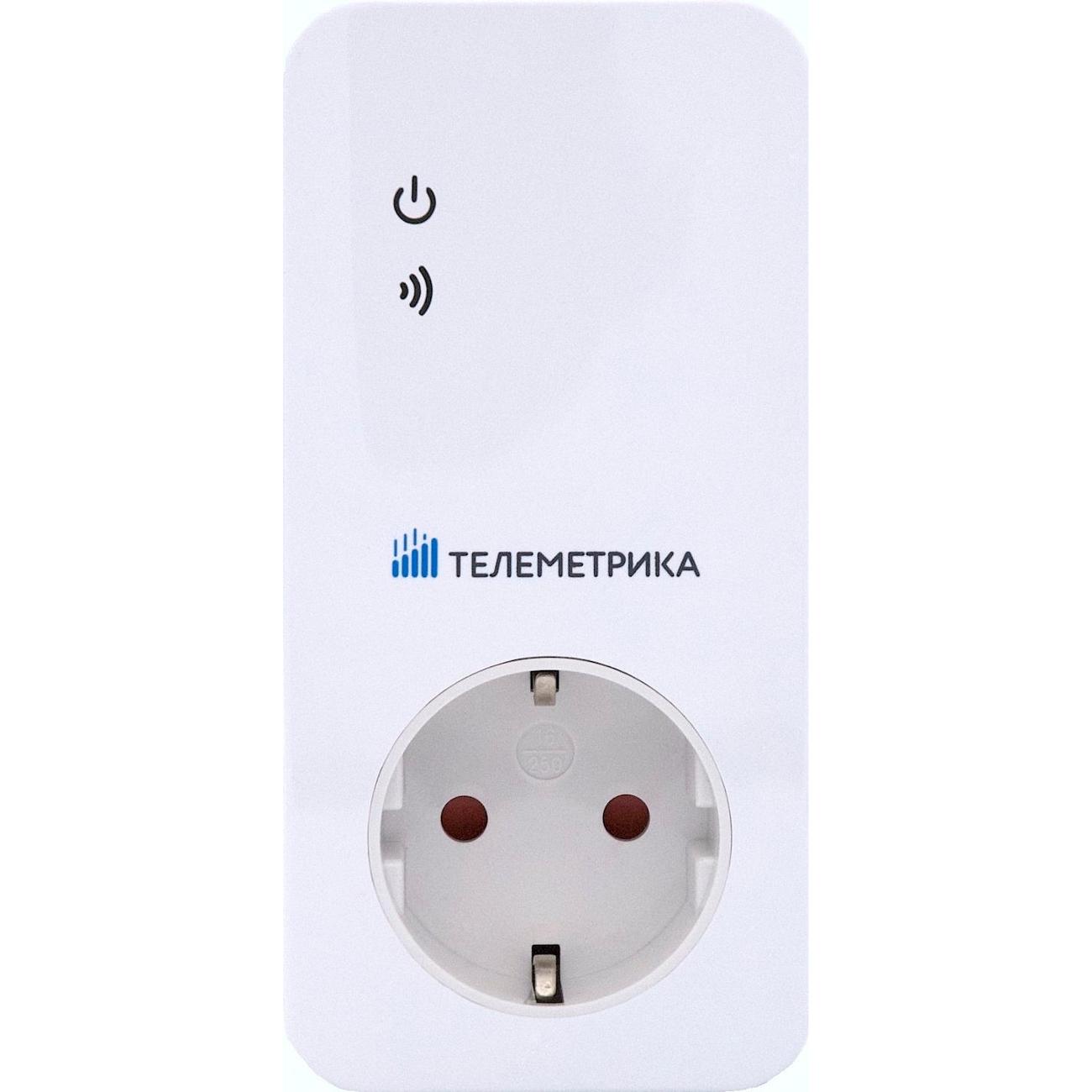 Умная GSM розетка с датчиком температуры Телеметрика Т40М
