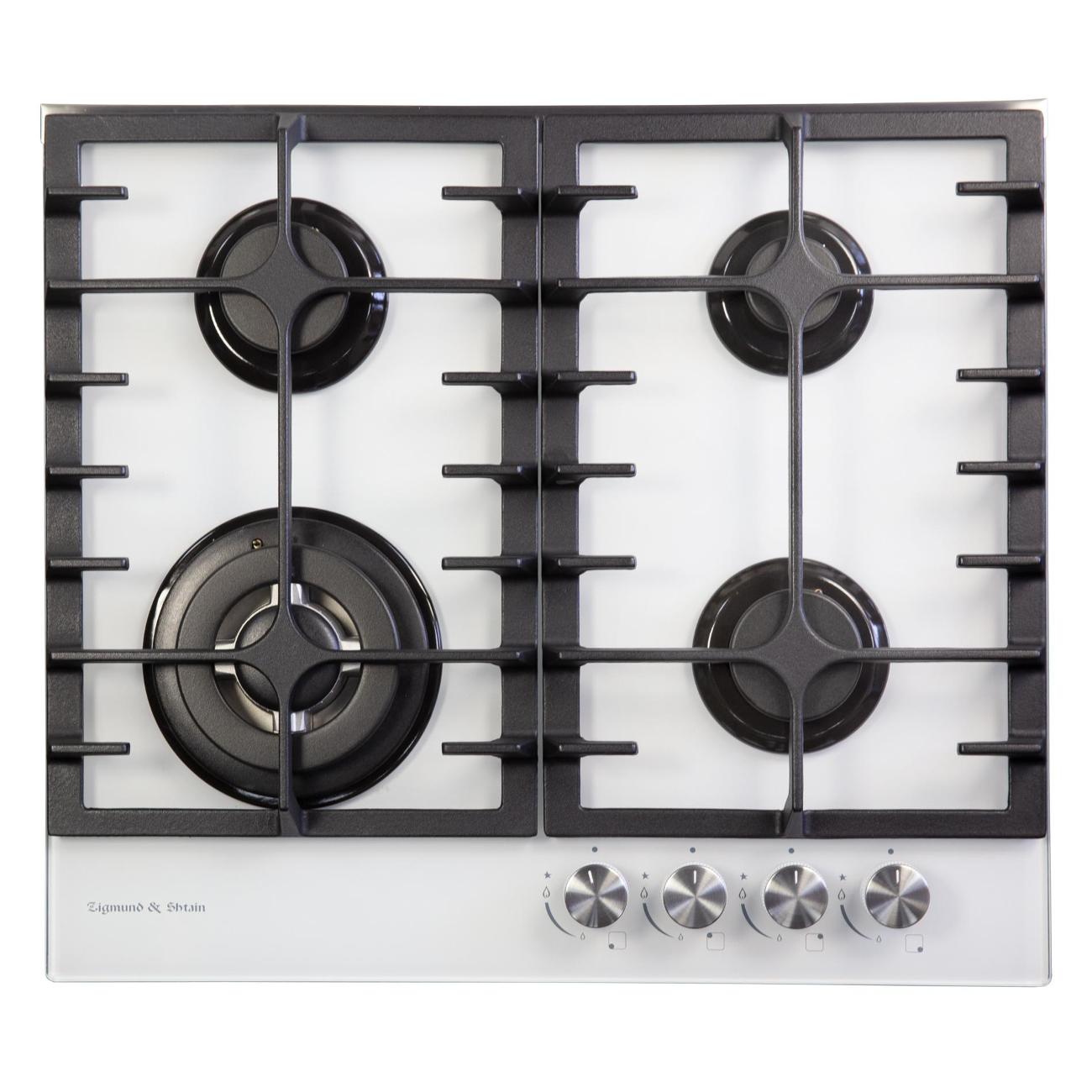 Встраиваемая газовая панель независимая Zigmund & Shtain MN 197.61 W