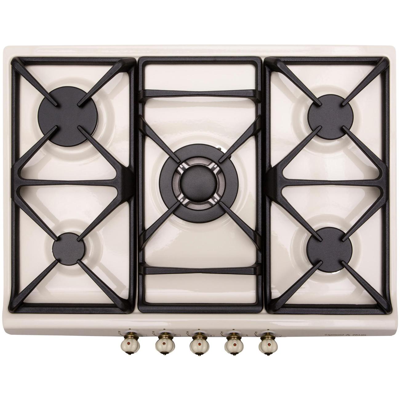 Встраиваемая газовая панель независимая Zigmund & Shtain GN 208.71 X