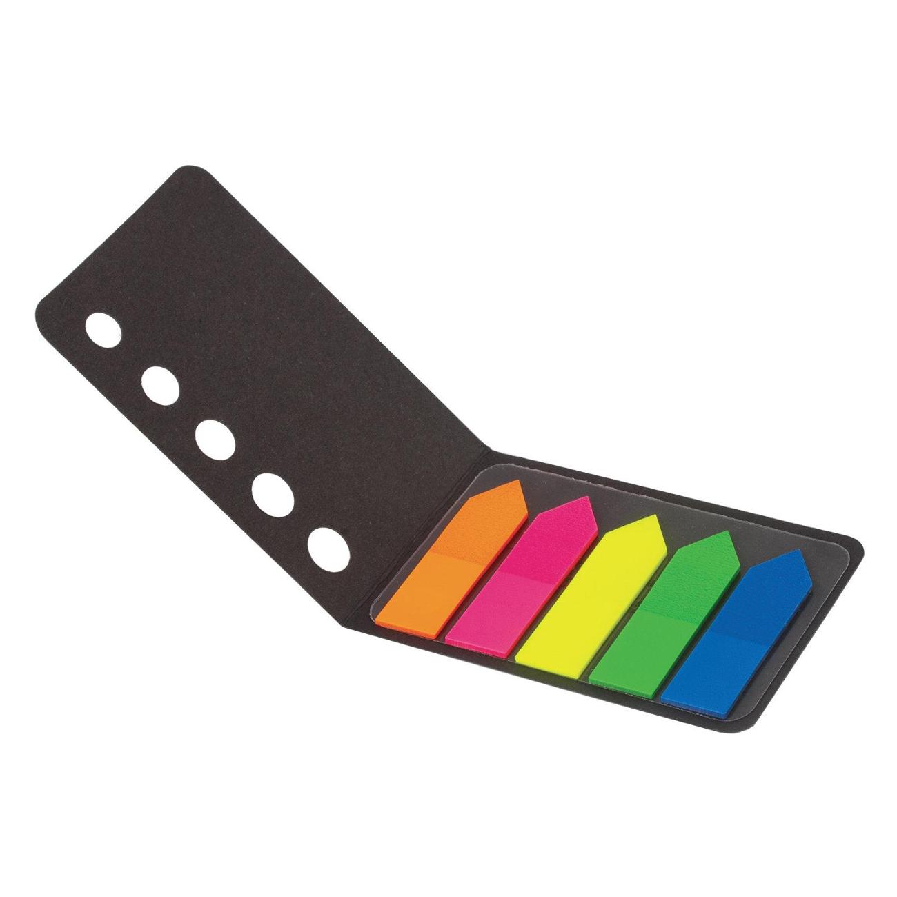 Закладки клейкие Brauberg 122705 5 цветов 20 листов