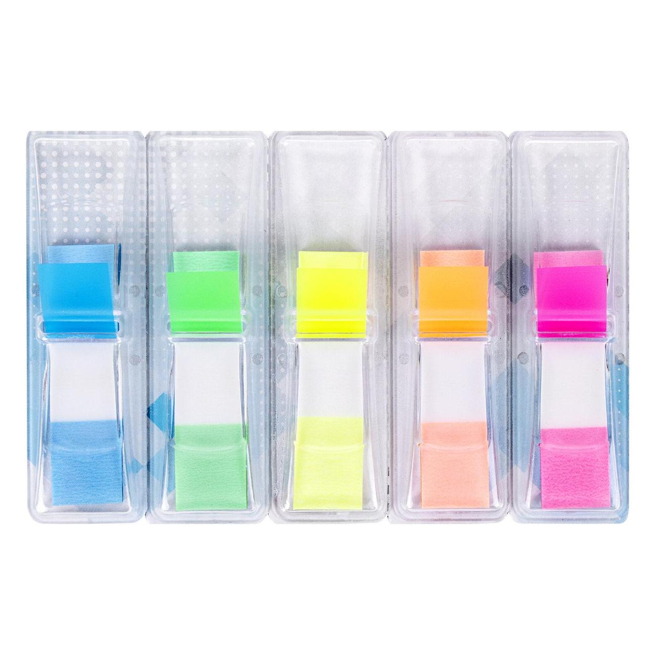 Закладки клейкие Brauberg 111356 5 цветов 25 листов