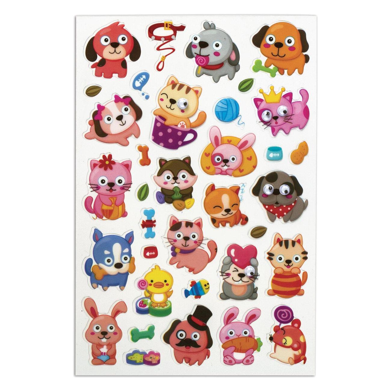 Наклейки Юнландия 661806 10х15 см