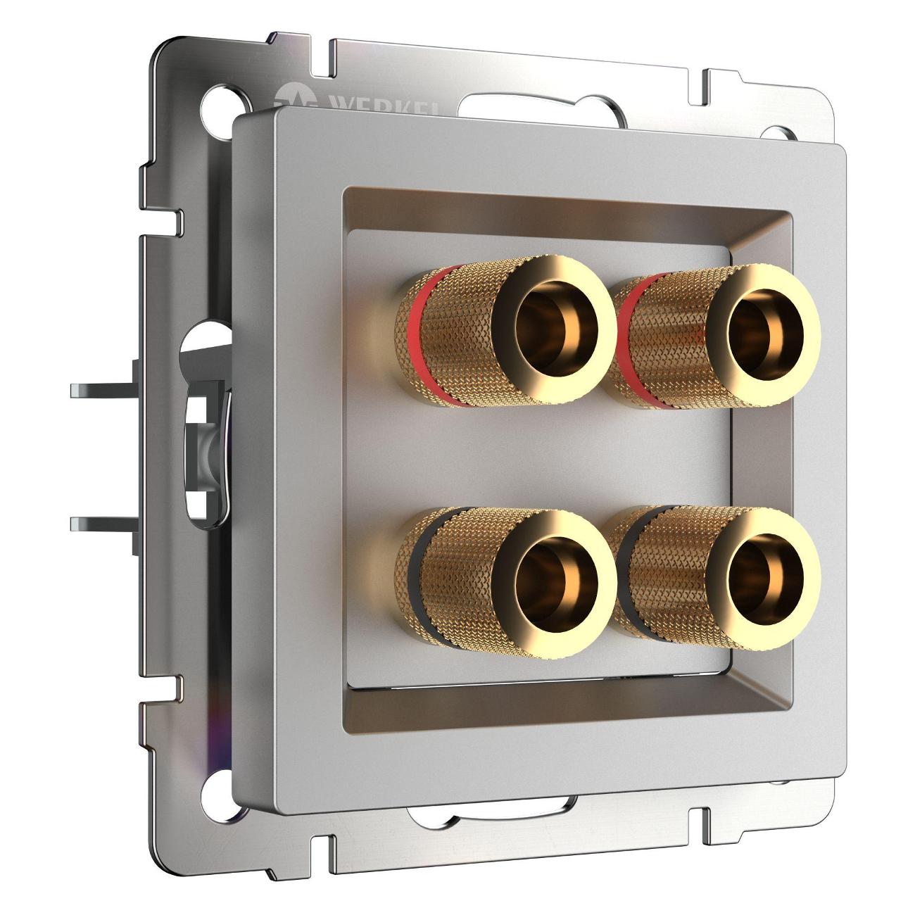 Розетка Werkel WL06-AUDIOx4