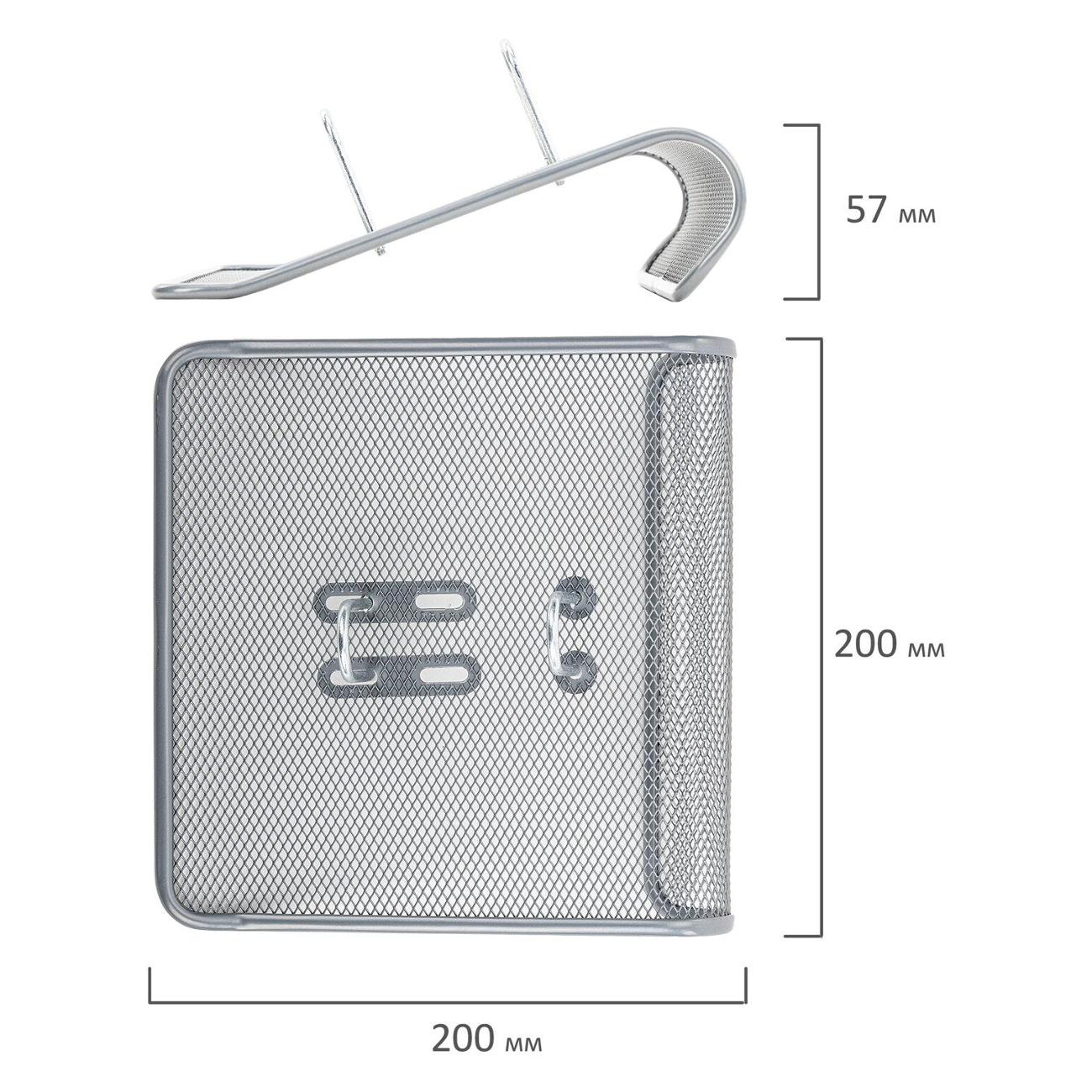 Подставка для книг Brauberg 231973 57х200х200 мм