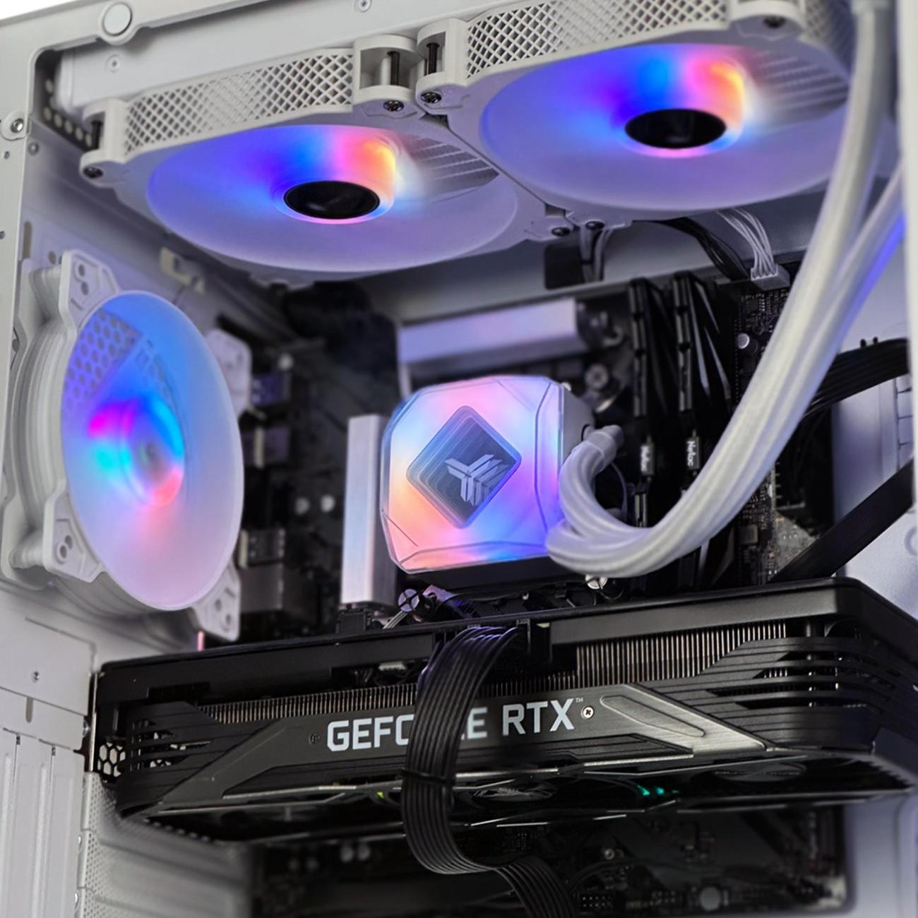 Системный блок игровой Robotcomp Град 2.0 V3 белый