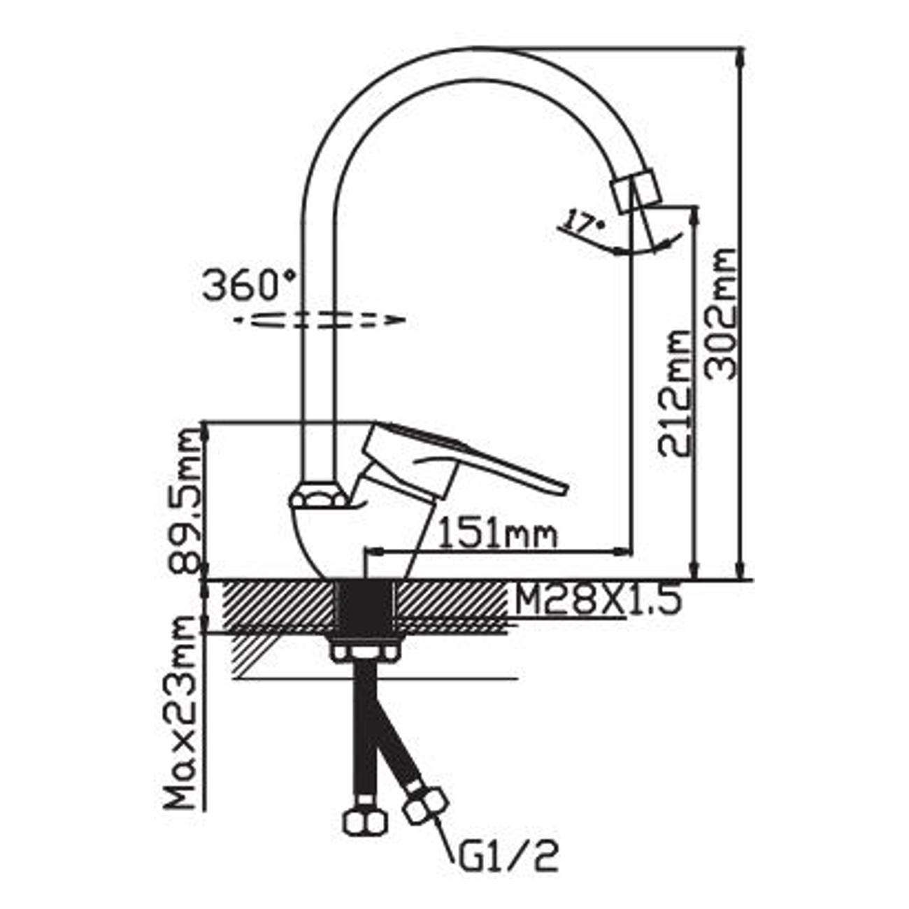 Смеситель Potato 1189702