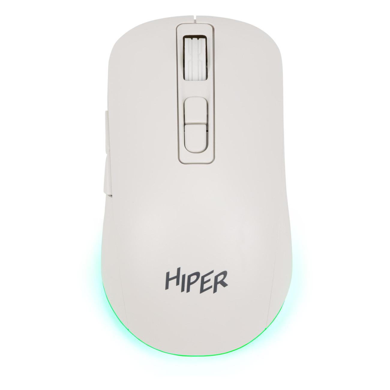 Игровая мышь HIPER Flash белый (WRSGM-2W) фото